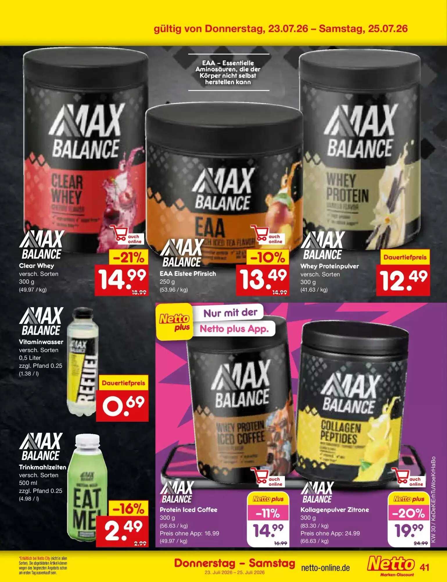 Netto Marken-Discount Prospekt (ab 20.07.2026) zum Blättern - Seite 65