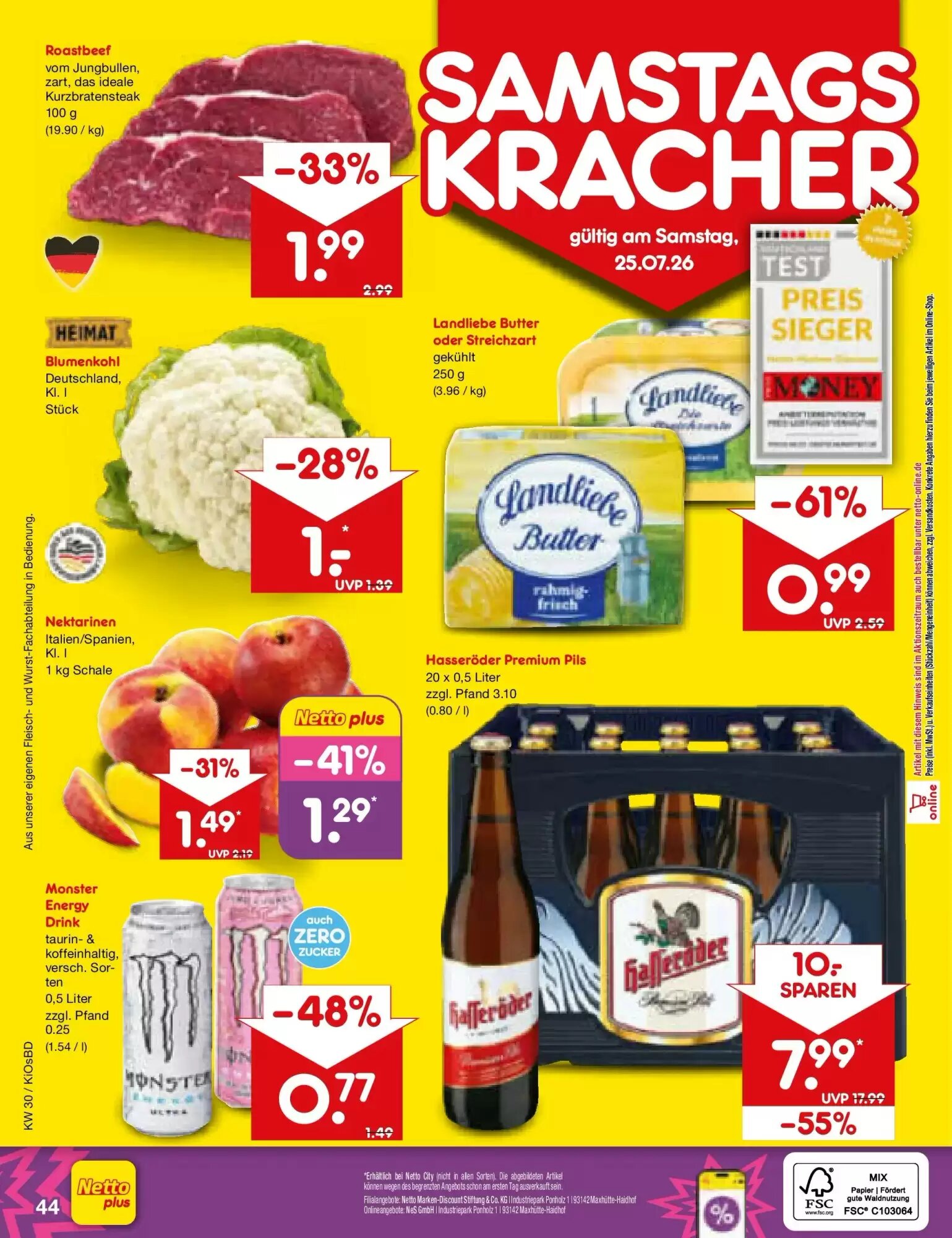 Netto Marken-Discount Prospekt (ab 20.07.2026) zum Blättern - Seite 68