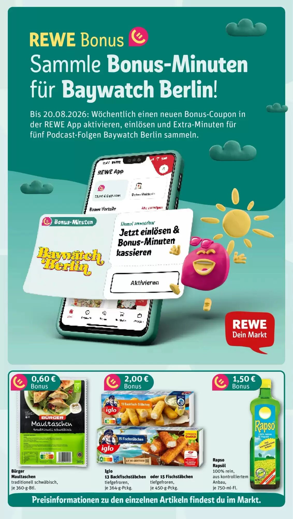 REWE Prospekt (ab 20.07.2026) zum Blättern - Seite 3