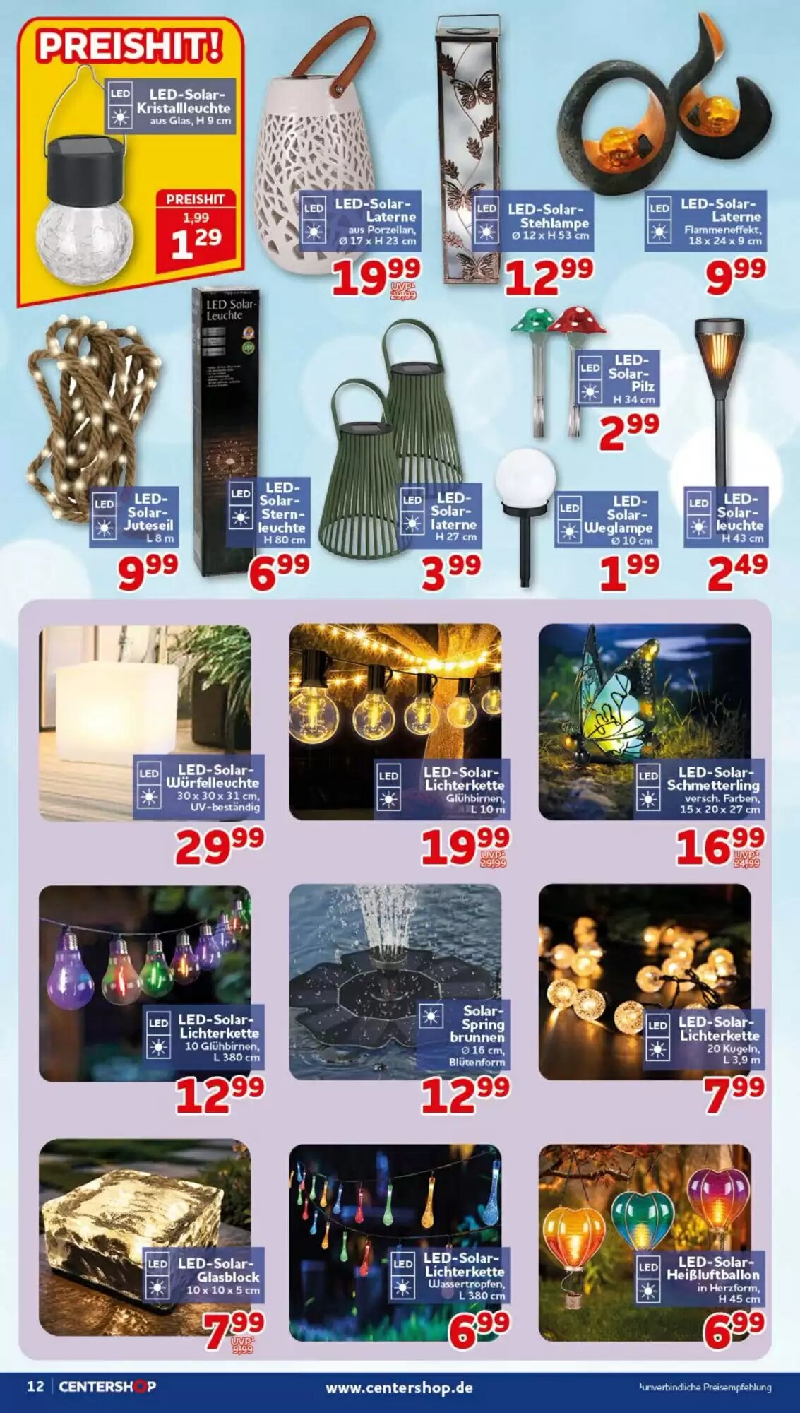 CENTERSHOP Prospekt (ab 20.07.2026) zum Blättern - Seite 12