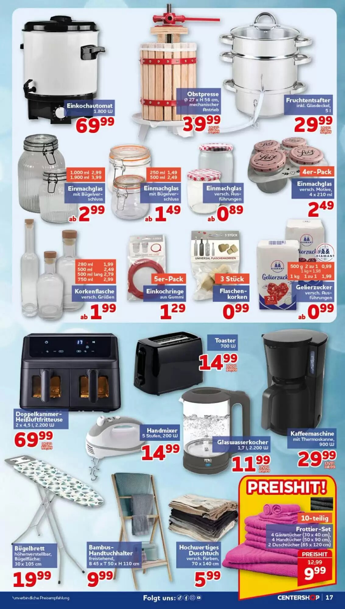 CENTERSHOP Prospekt (ab 20.07.2026) zum Blättern - Seite 17
