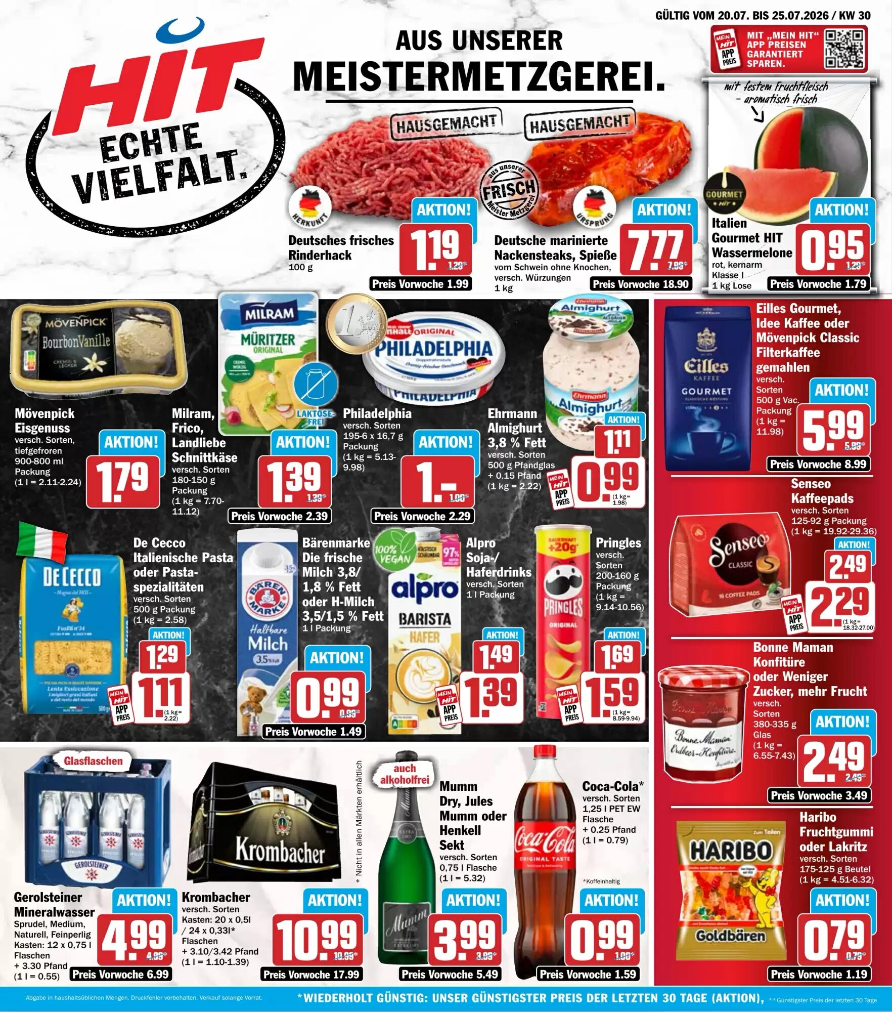 Hit Prospekt (ab 20.07.2026) zum Blättern - Seite 1