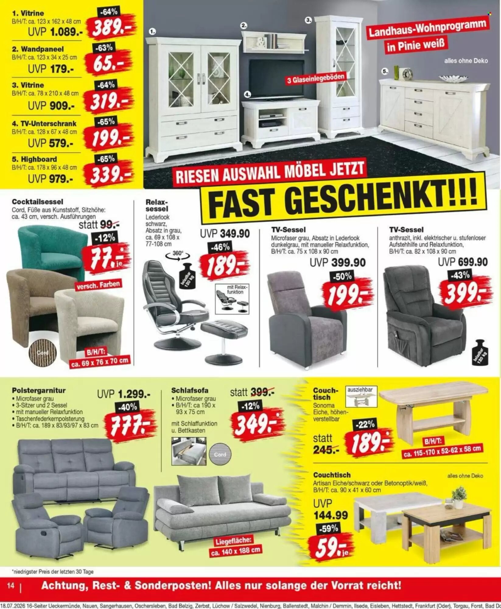 Repo Markt Prospekt (ab 20.07.2026) zum Blättern - Seite 14