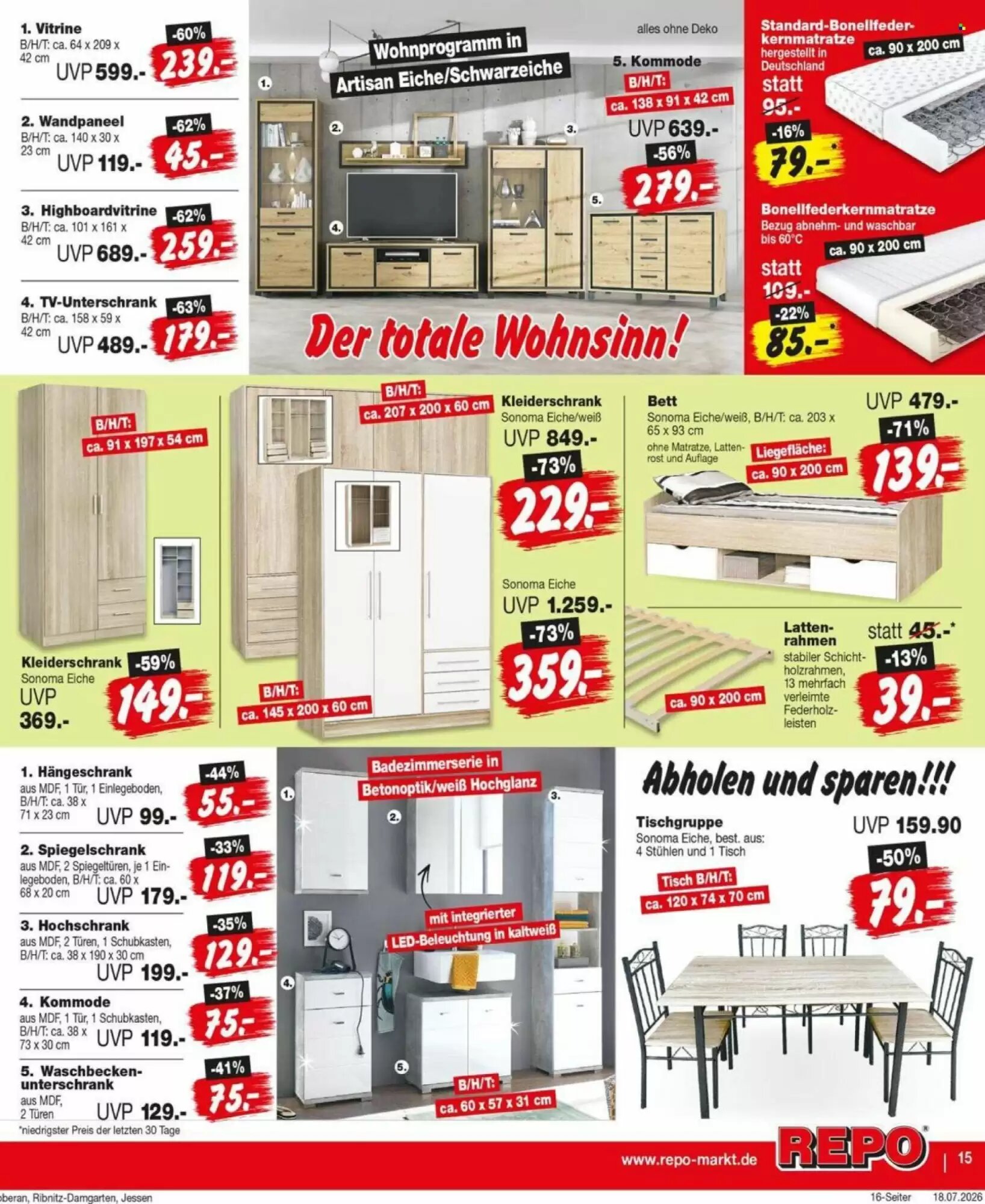 Repo Markt Prospekt (ab 20.07.2026) zum Blättern - Seite 15