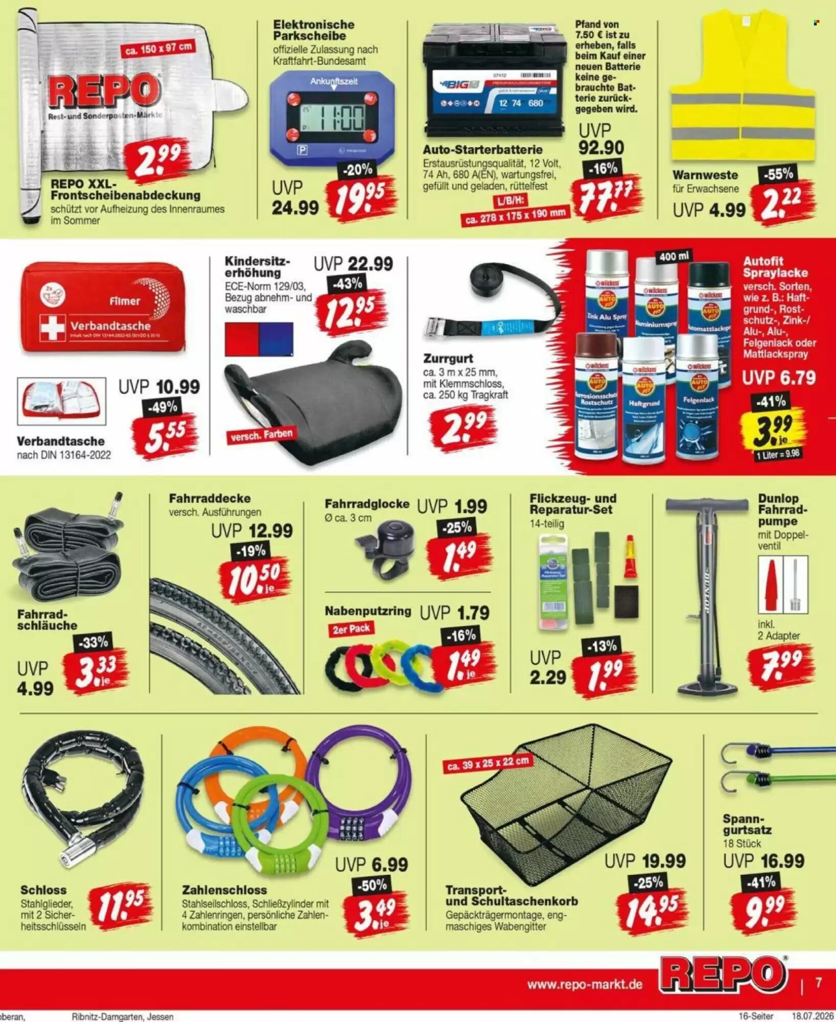 Repo Markt Prospekt (ab 20.07.2026) zum Blättern - Seite 7
