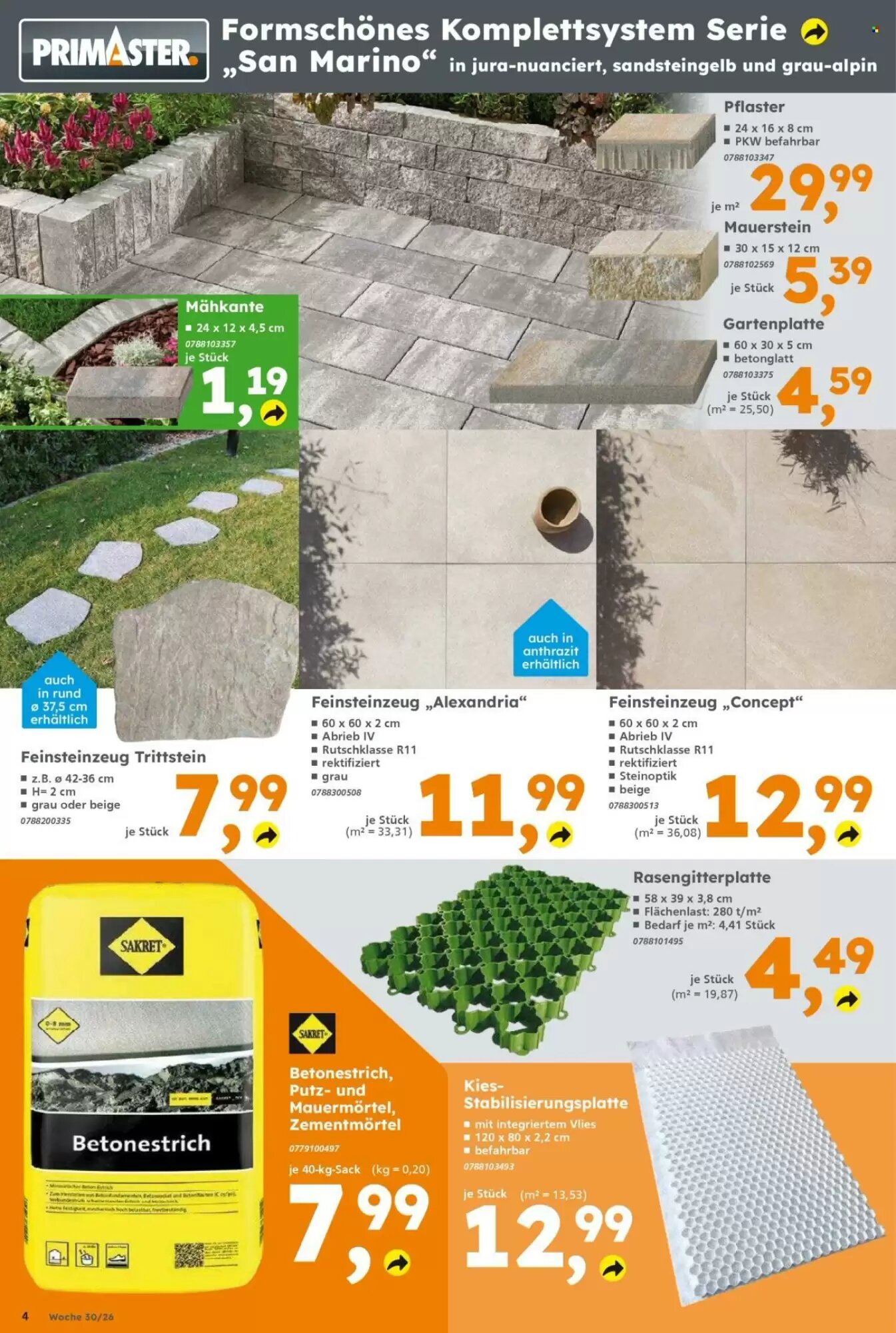 Globus Baumarkt Prospekt (ab 20.07.2026) zum Blättern - Seite 4