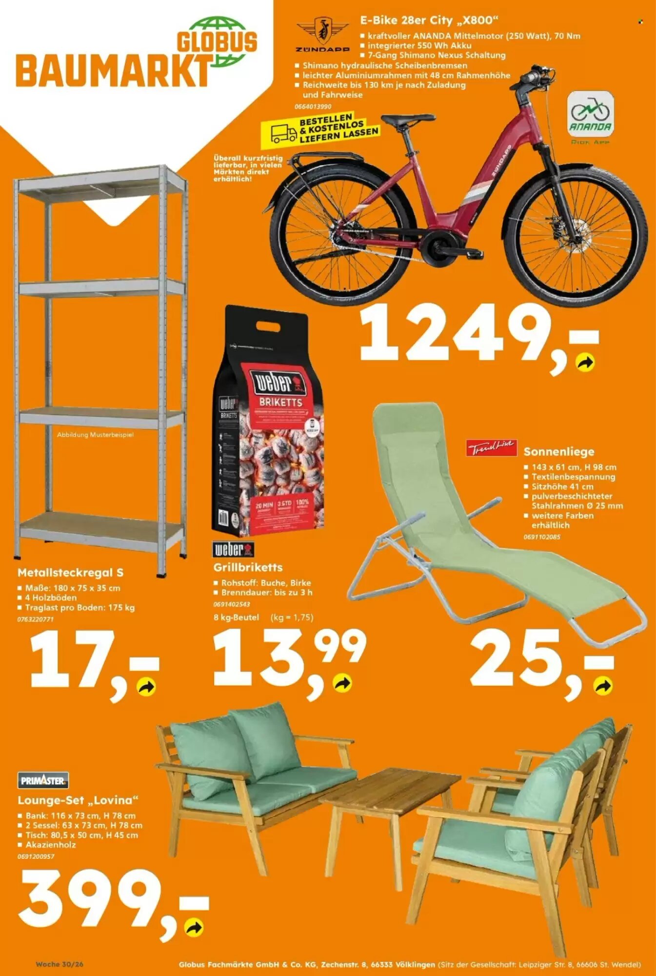 Globus Baumarkt Prospekt (ab 20.07.2026) zum Blättern - Seite 8