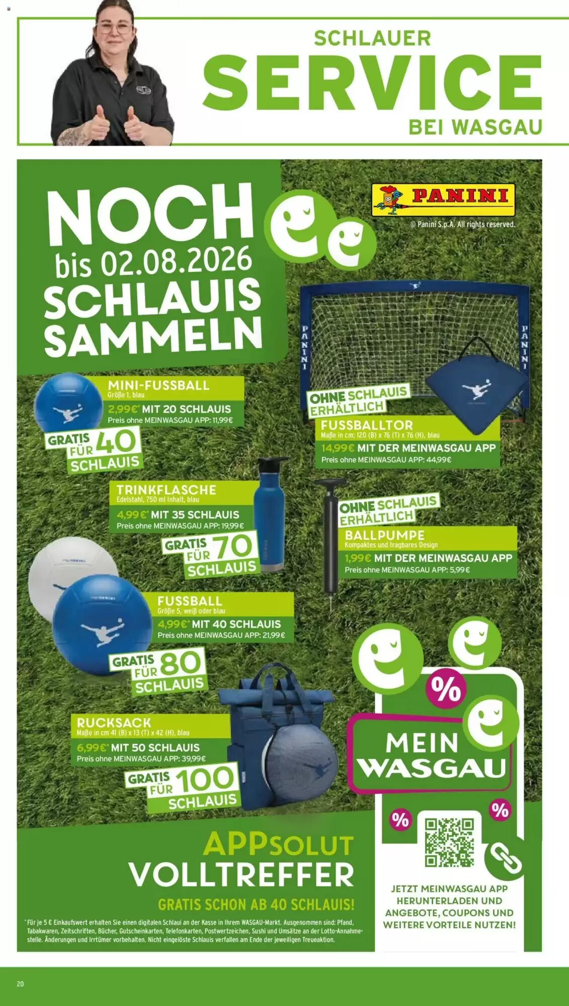 Wasgau Prospekt (ab 20.07.2026) zum Blättern - Seite 20