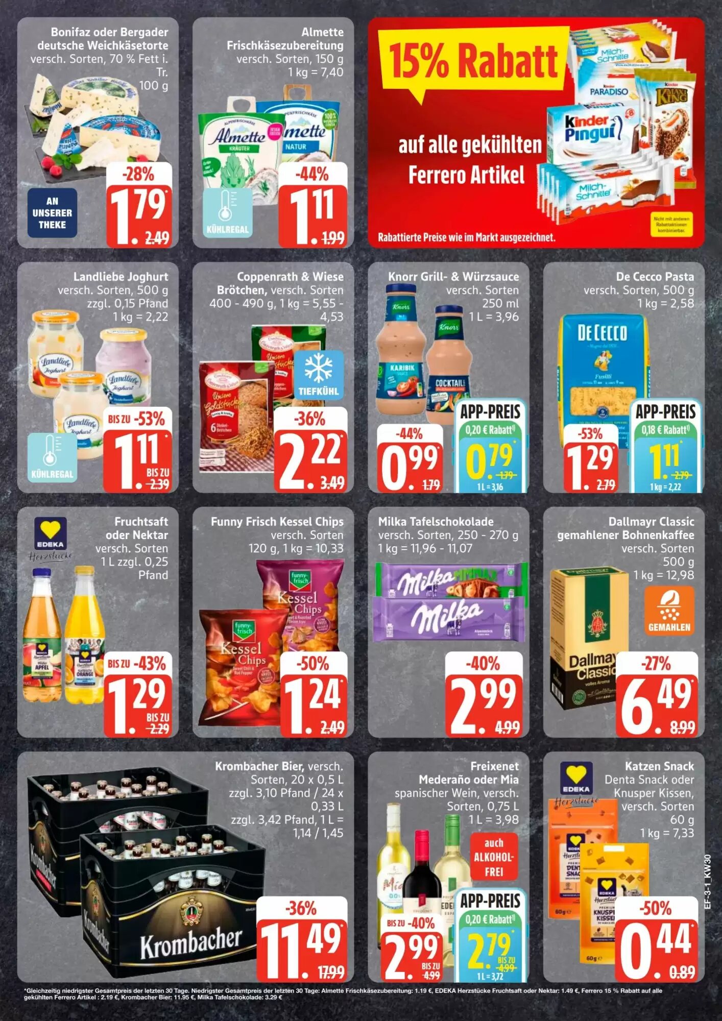 Edeka Frischemarkt Prospekt (ab 20.07.2026) zum Blättern - Seite 3