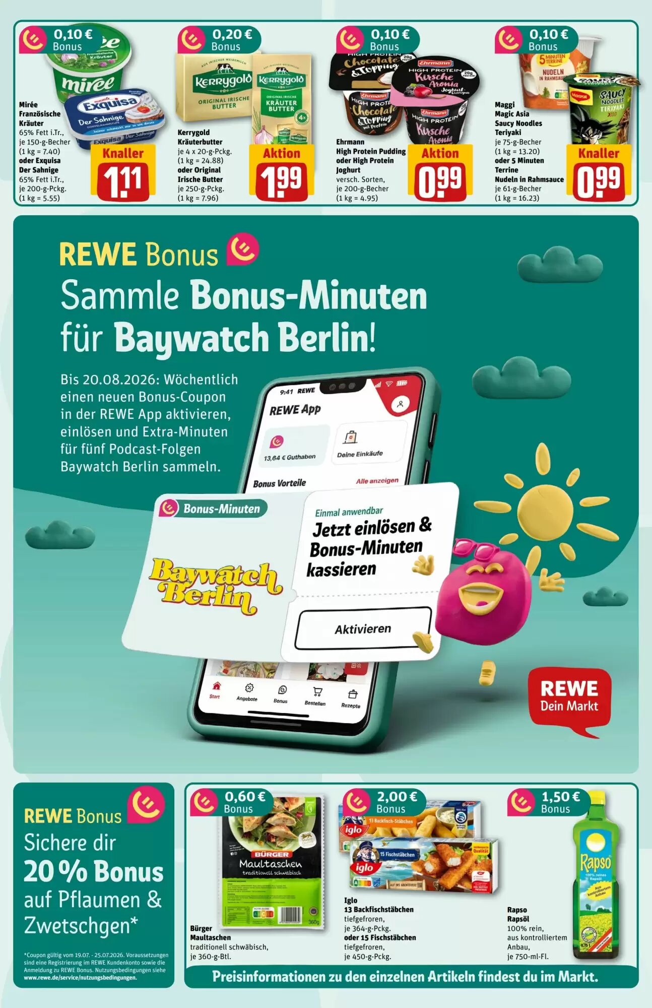 REWE Center Prospekt (ab 20.07.2026) zum Blättern - Seite 2