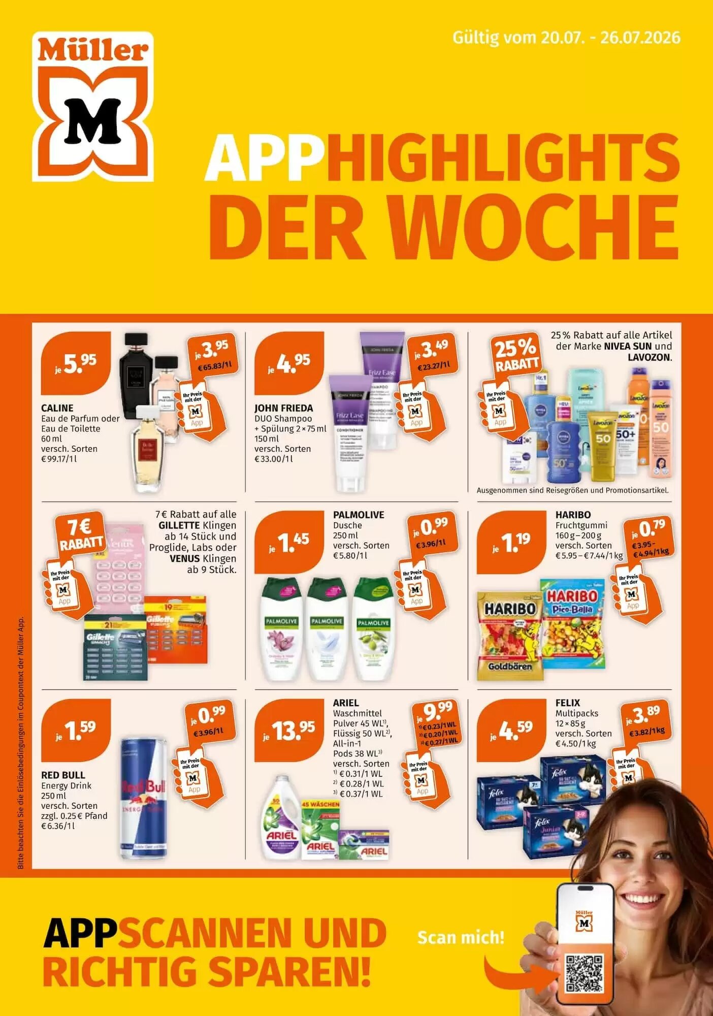 Müller Prospekt (ab 20.07.2026) zum Blättern - Seite 1