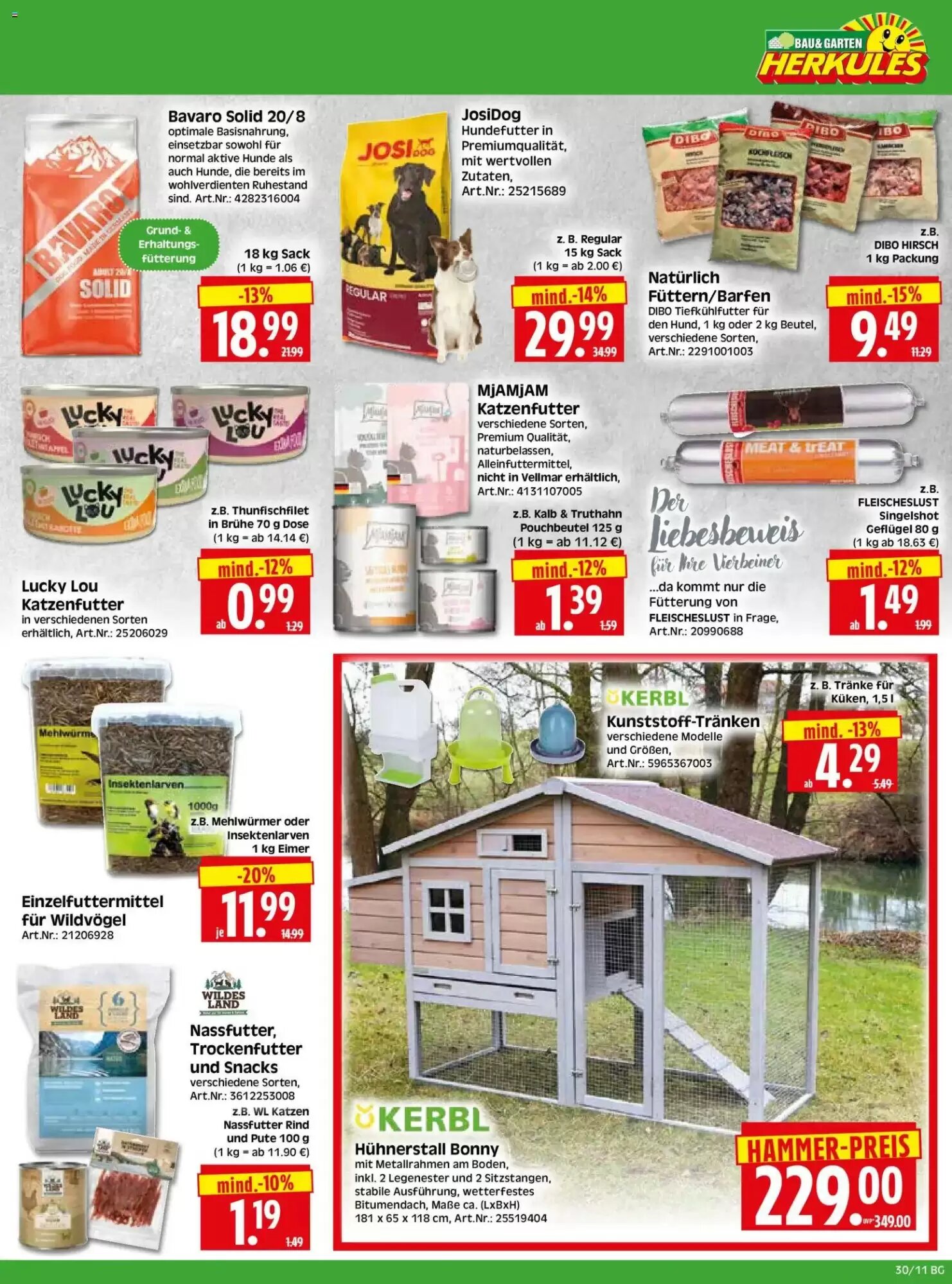 Herkules Baumarkt Prospekt (ab 20.07.2026) zum Blättern - Seite 11