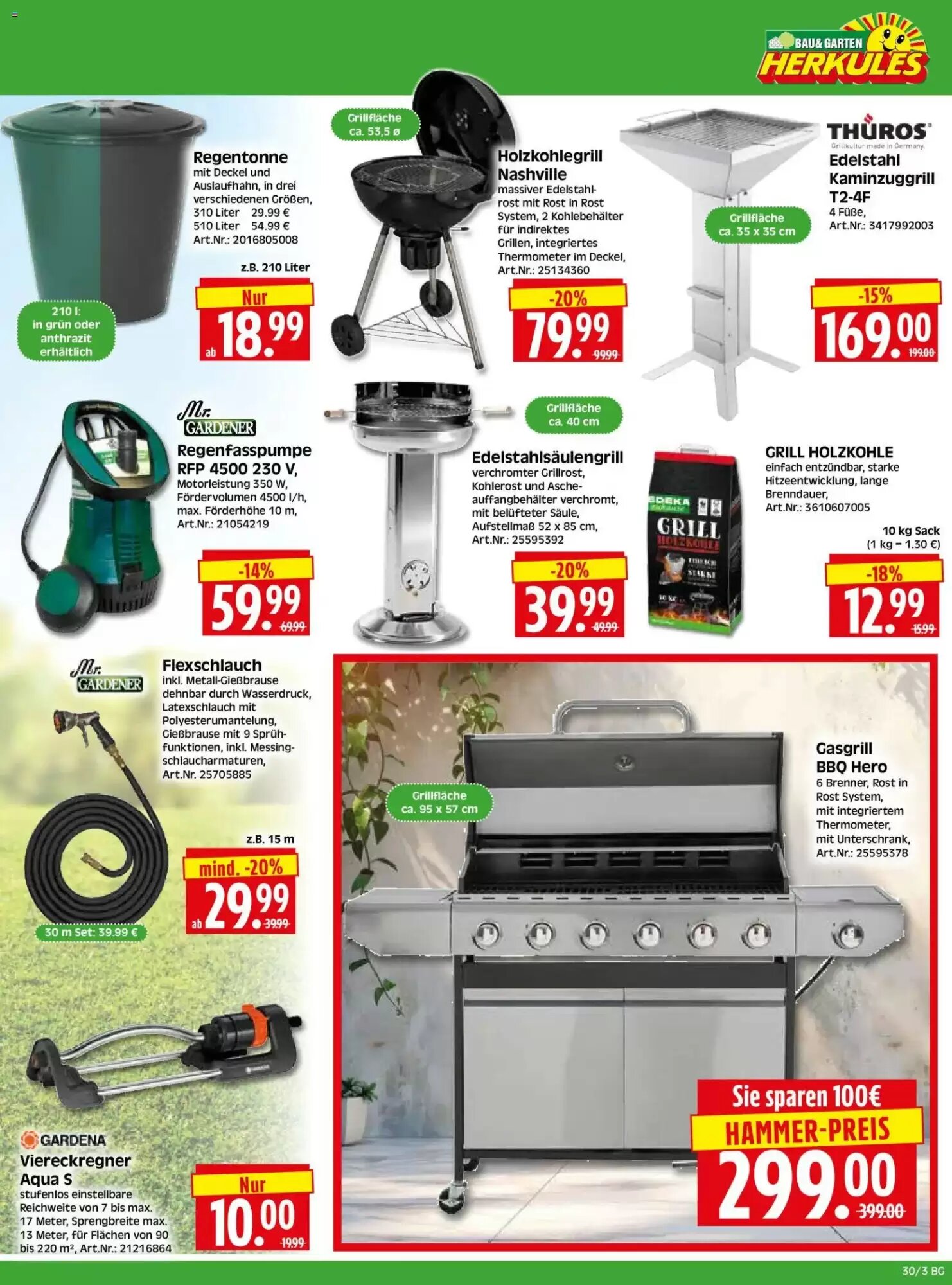 Herkules Baumarkt Prospekt (ab 20.07.2026) zum Blättern - Seite 3