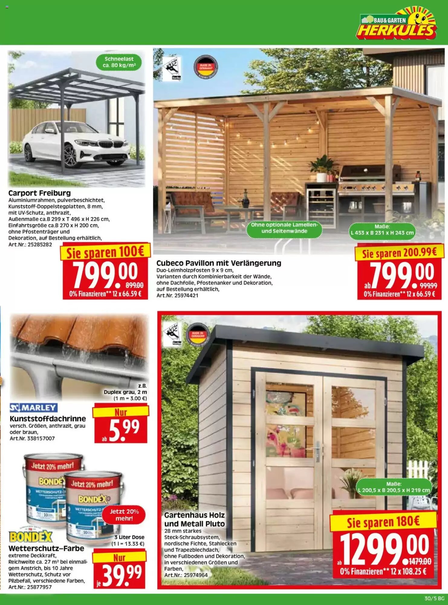 Herkules Baumarkt Prospekt (ab 20.07.2026) zum Blättern - Seite 5