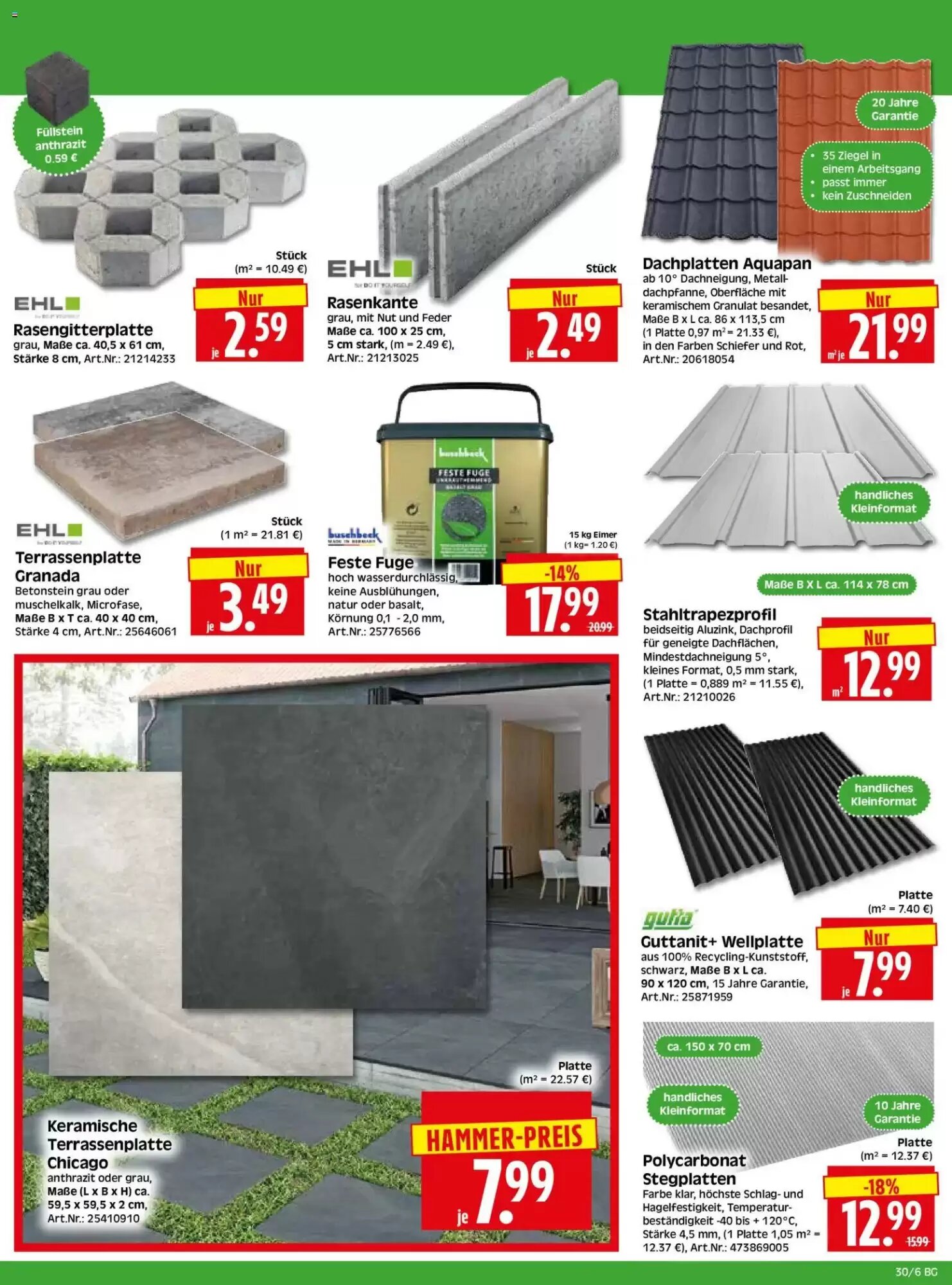 Herkules Baumarkt Prospekt (ab 20.07.2026) zum Blättern - Seite 6