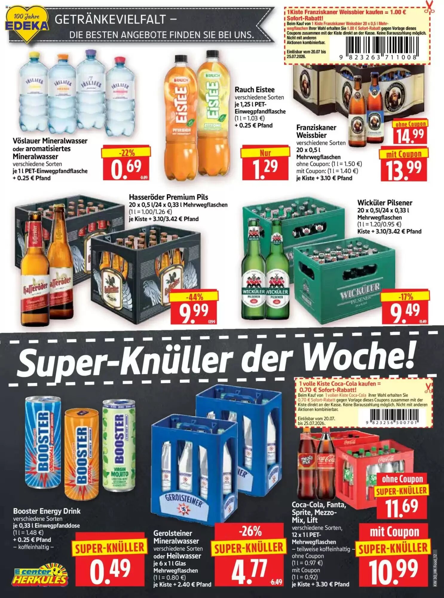 Edeka Herkules Prospekt (ab 20.07.2026) zum Blättern - Seite 12