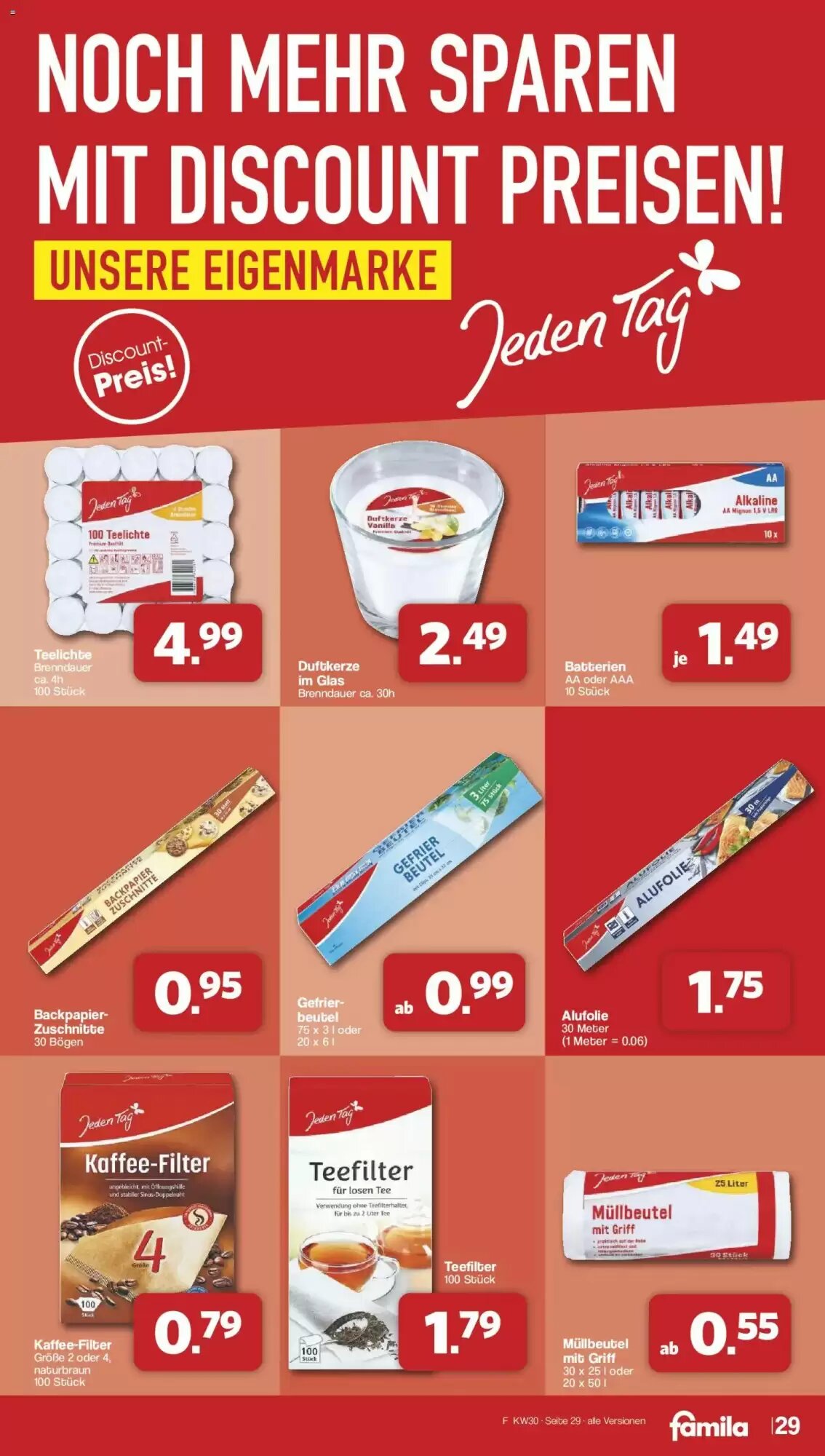 Famila Nord West Prospekt (ab 20.07.2026) zum Blättern - Seite 29