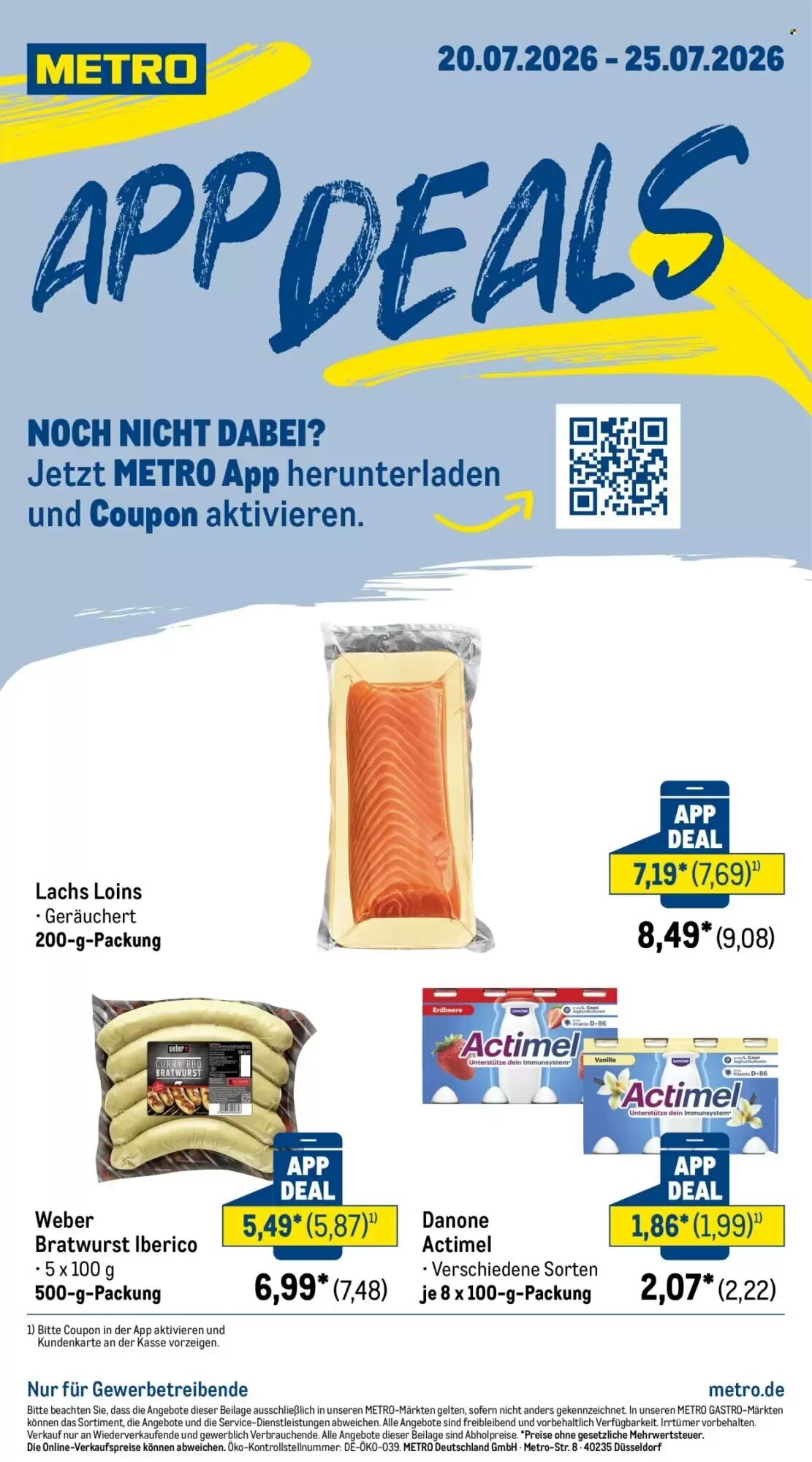METRO Prospekt (ab 20.07.2026) zum Blättern - Seite 1