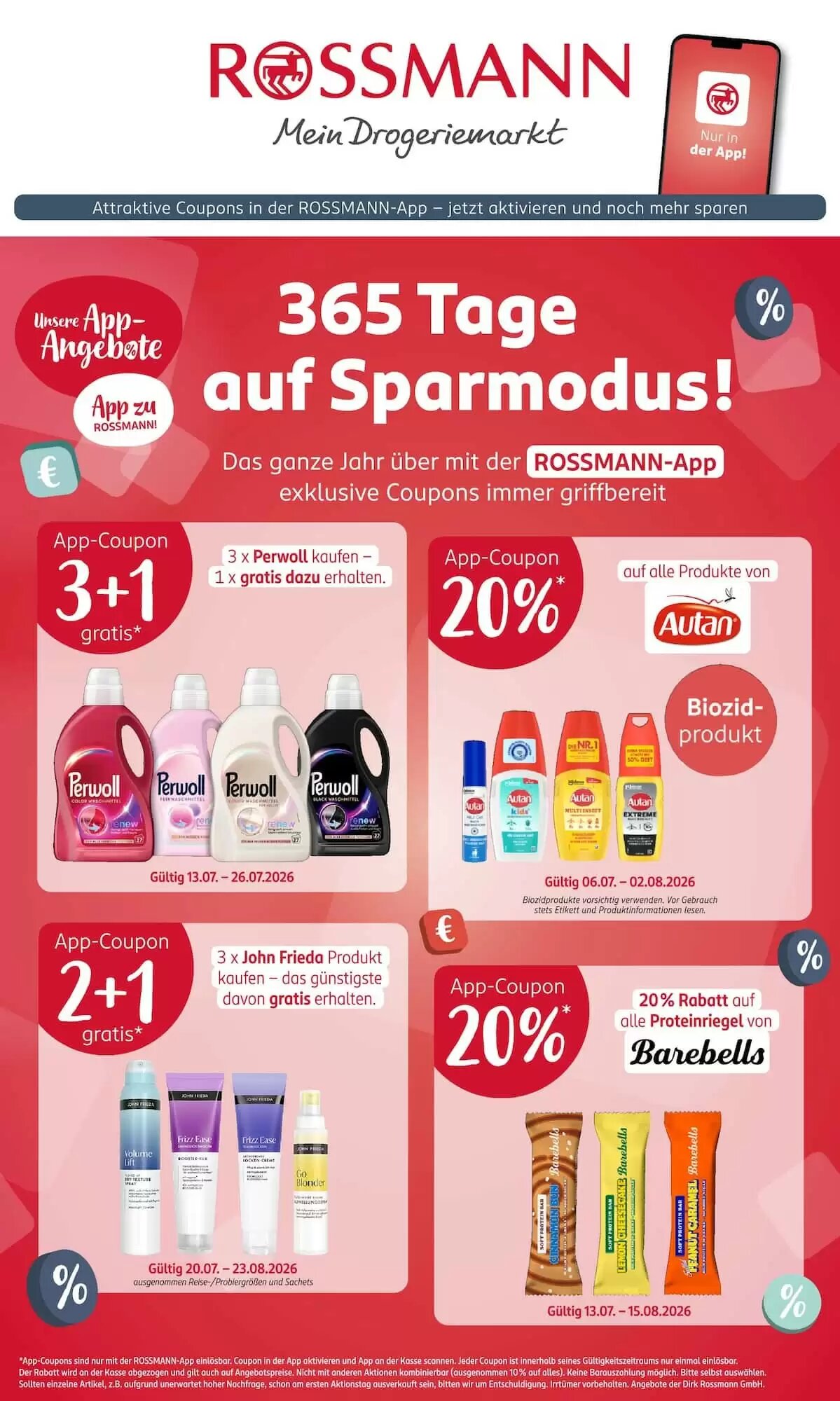 Rossmann Prospekt (ab 20.07.2026) zum Blättern - Seite 1