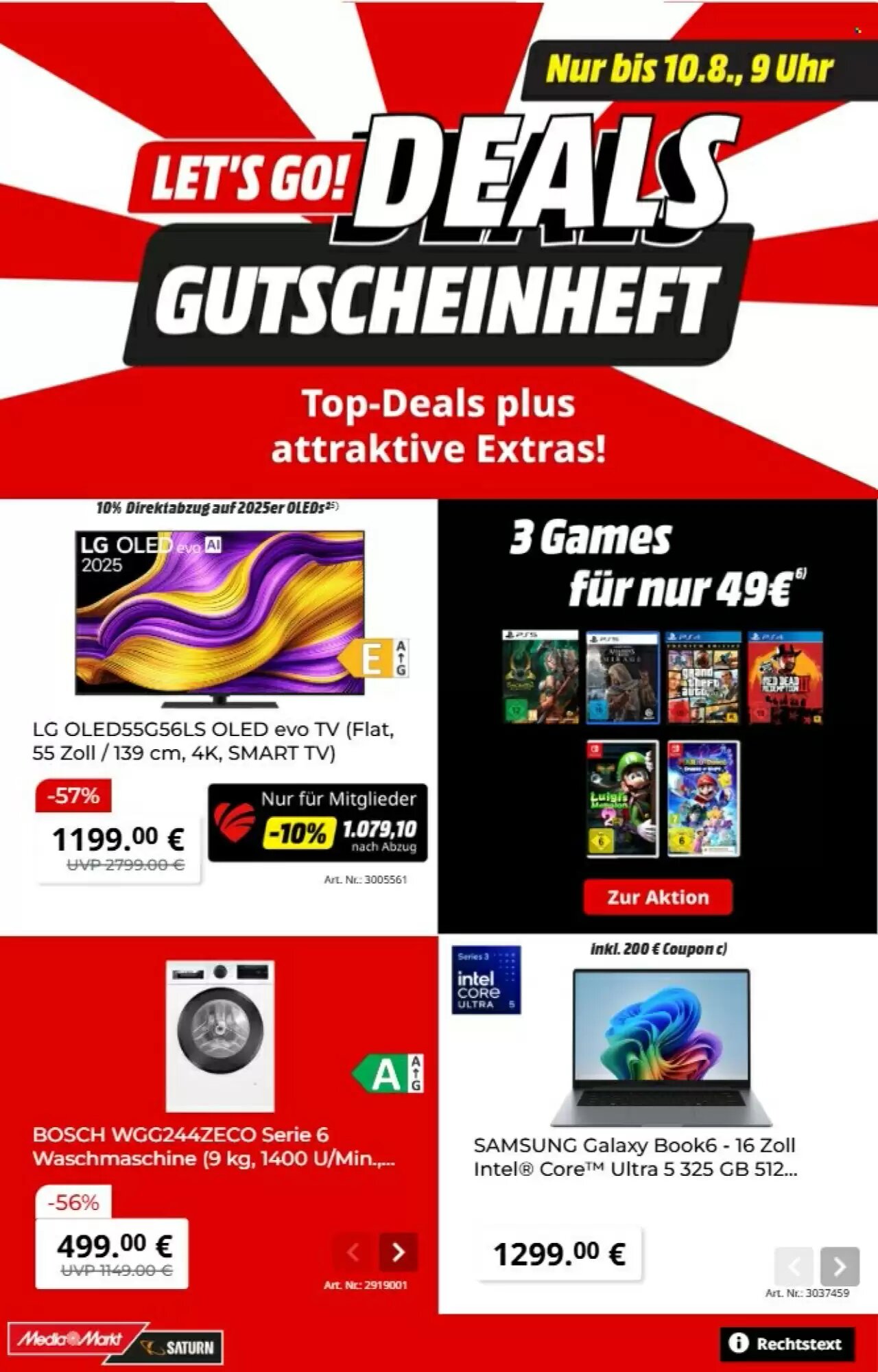 MediaMarkt Prospekt (ab 20.07.2026) zum Blättern - Seite 1