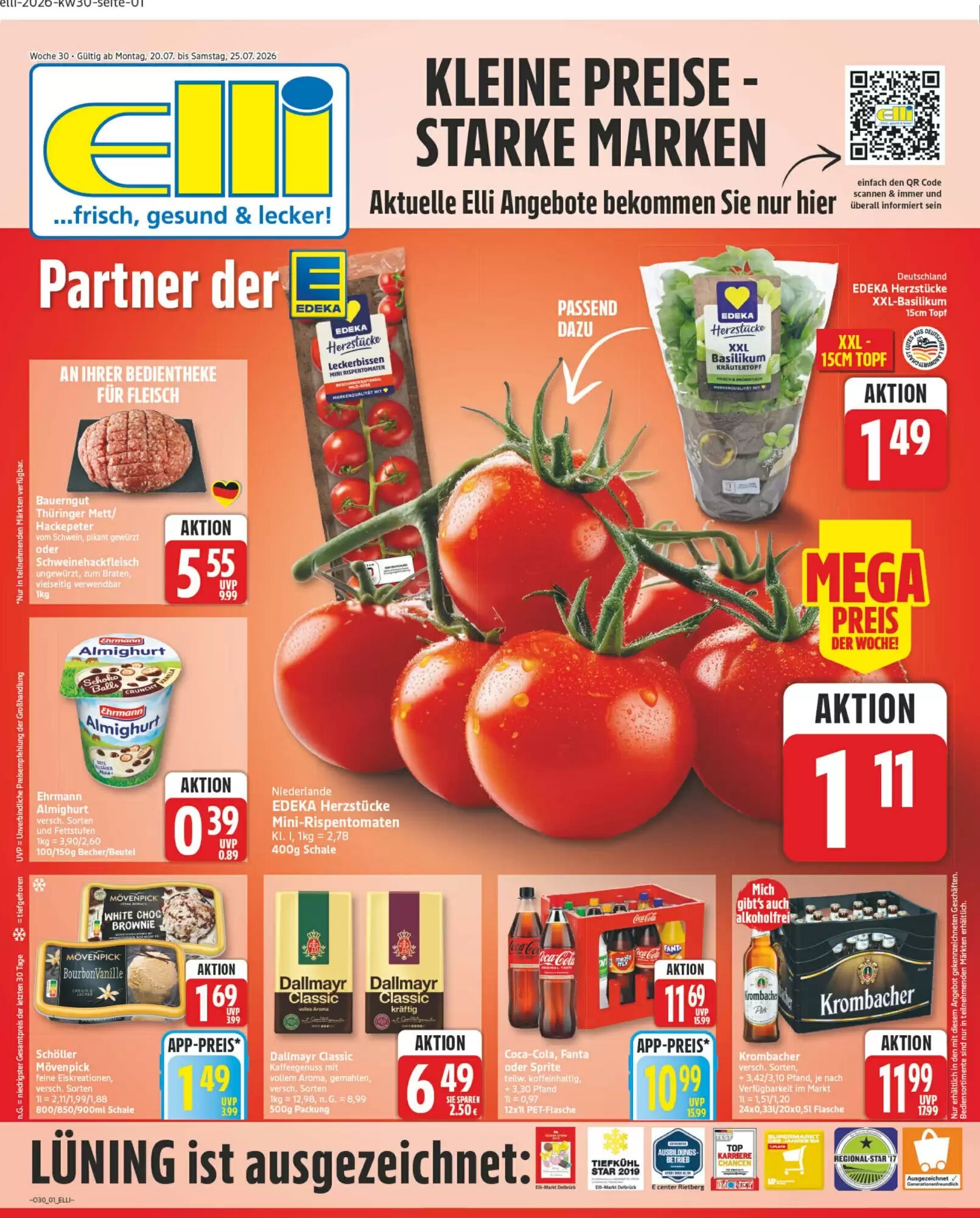 Elli Markt Prospekt (ab 20.07.2026) zum Blättern - Seite 1