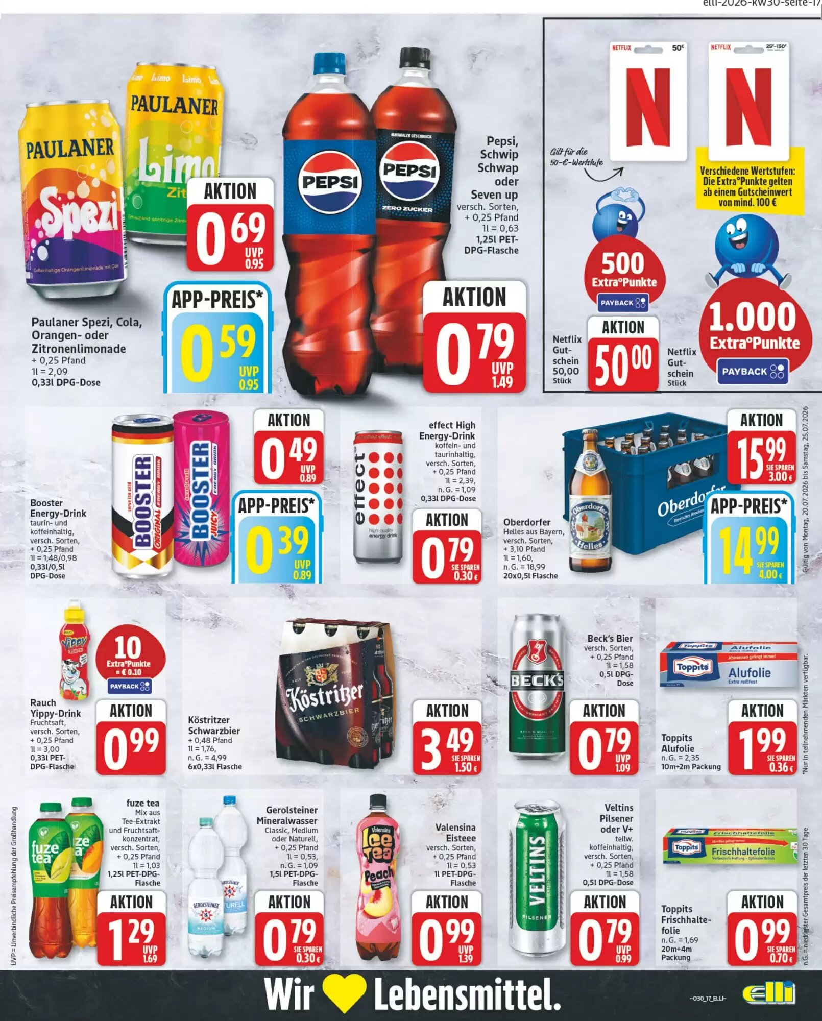 Elli Markt Prospekt (ab 20.07.2026) zum Blättern - Seite 17
