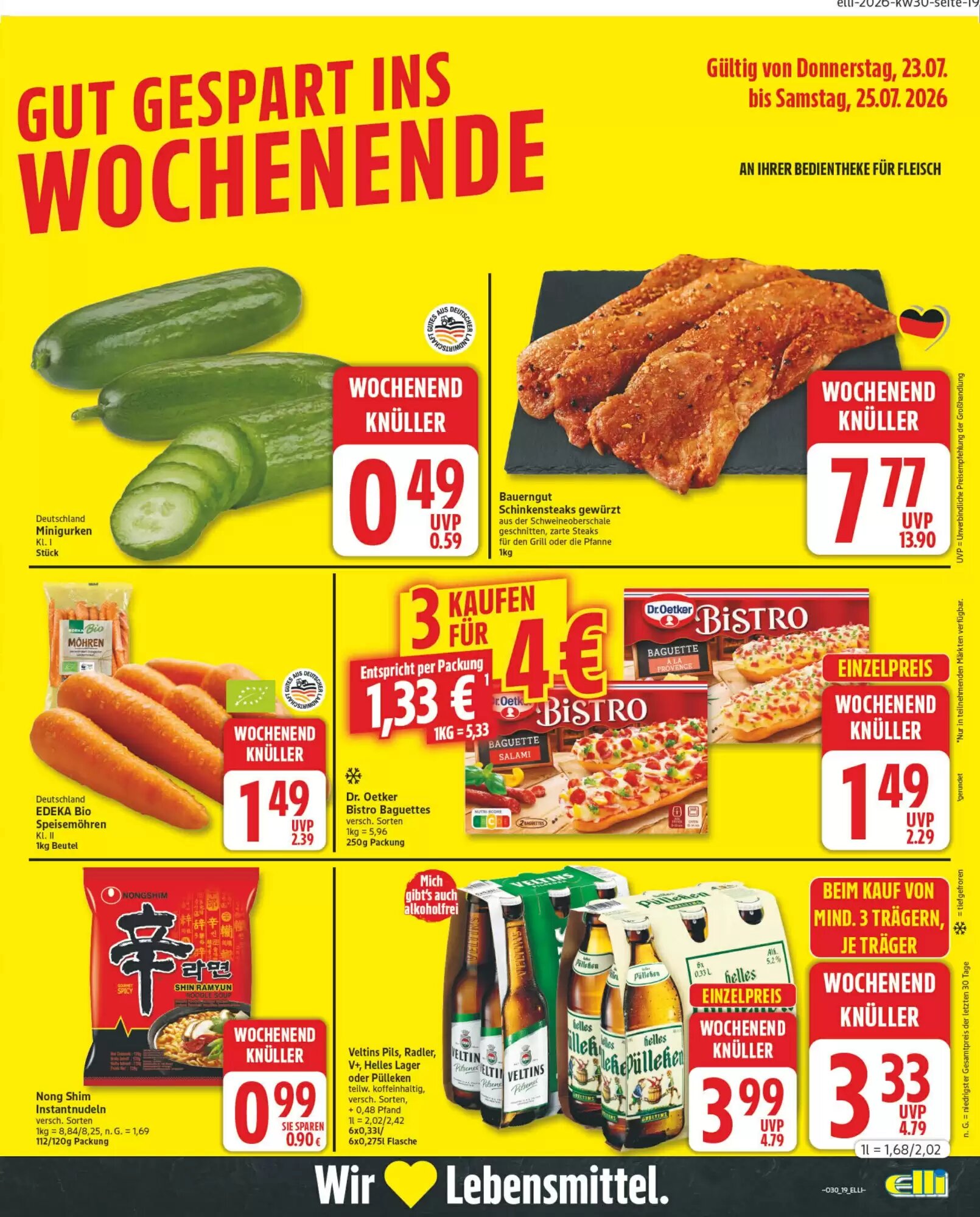 Elli Markt Prospekt (ab 20.07.2026) zum Blättern - Seite 19