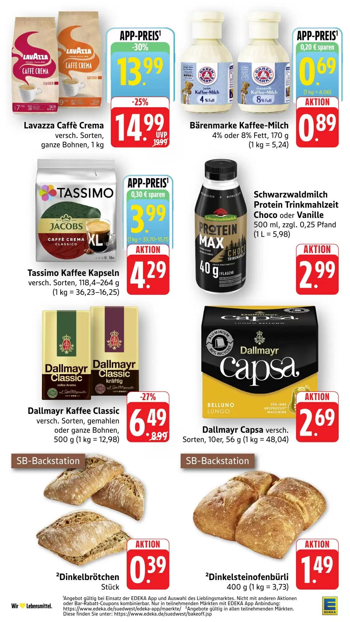 EDEKA Berger Prospekt (ab 20.07.2026) zum Blättern - Seite 16