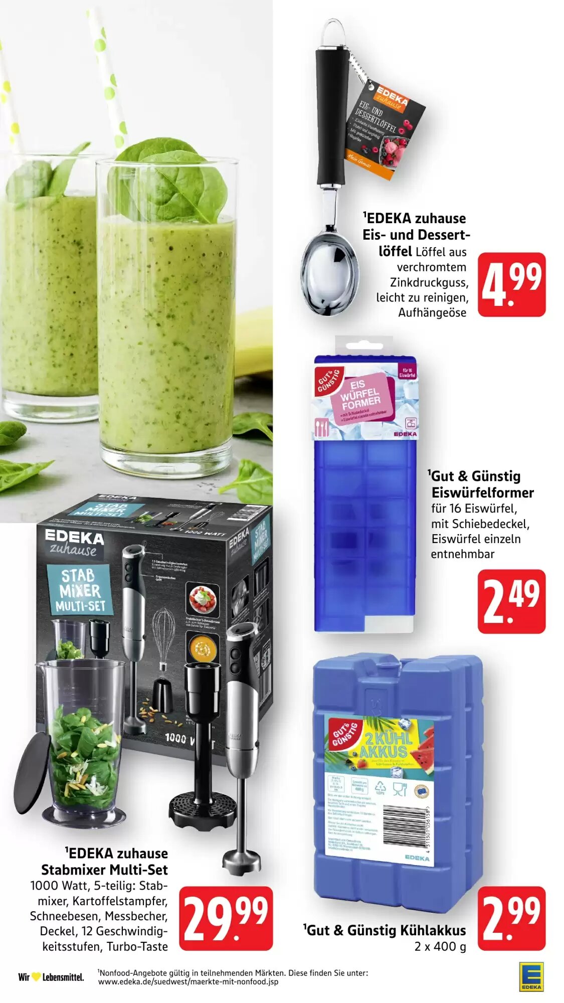 EDEKA Berger Prospekt (ab 20.07.2026) zum Blättern - Seite 32