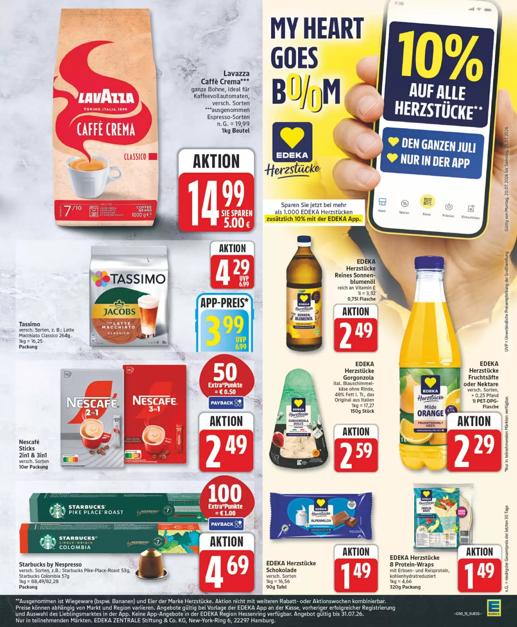 Edeka Aktiv Markt Prospekt (ab 20.07.2026) zum Blättern - Seite 15