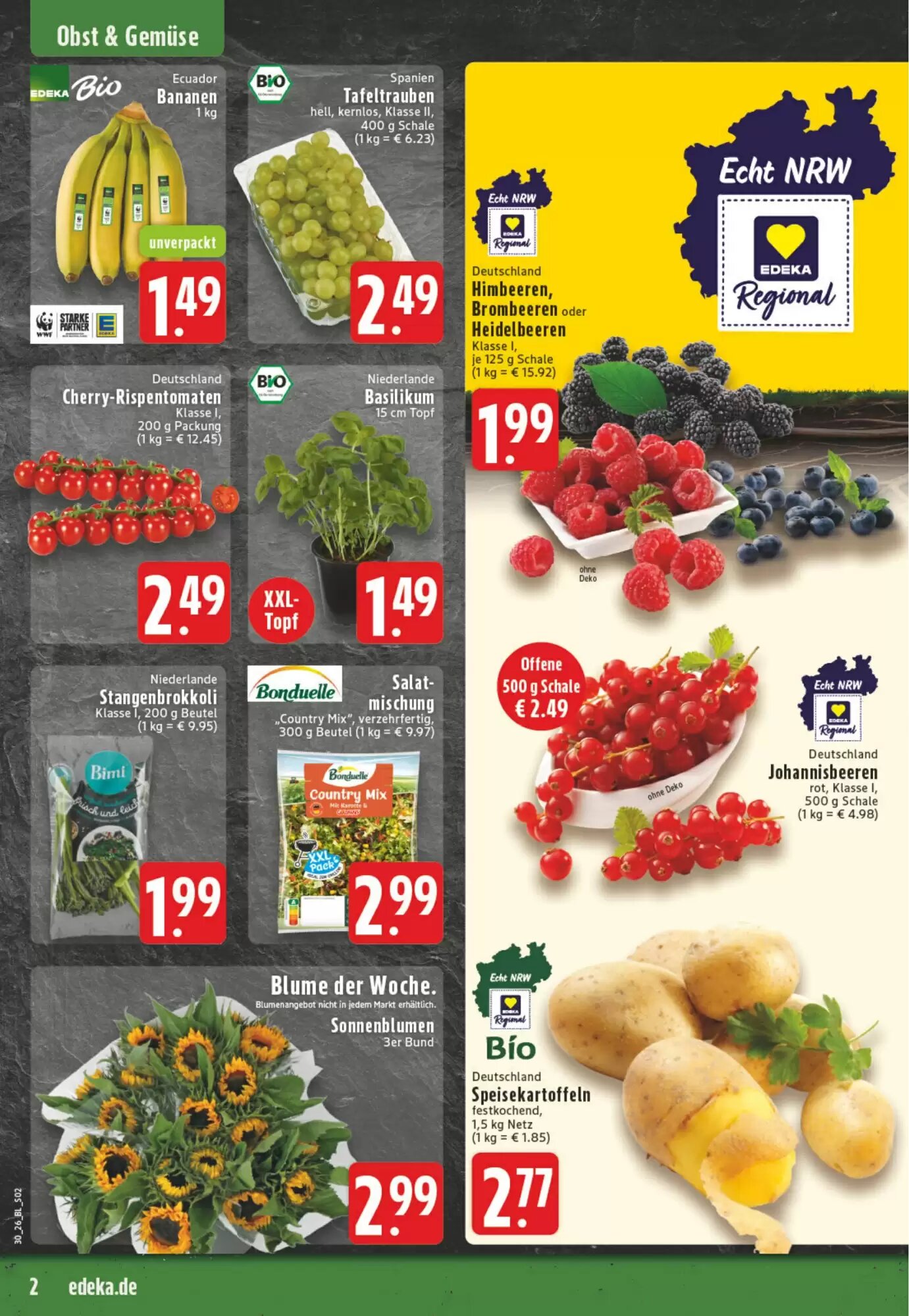 EDEKA Stralsund Prospekt (ab 20.07.2026) zum Blättern - Seite 2
