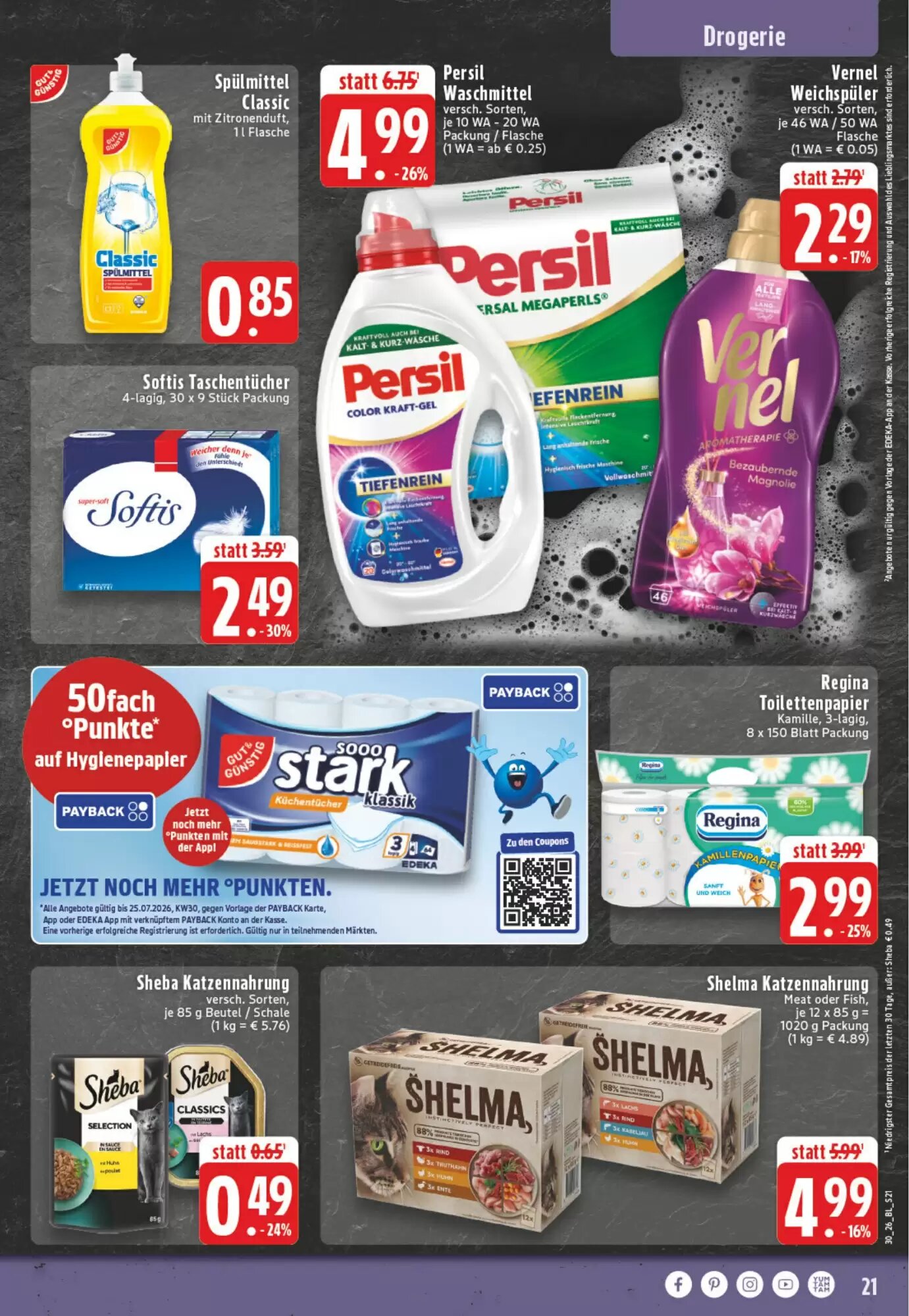 EDEKA Stralsund Prospekt (ab 20.07.2026) zum Blättern - Seite 21