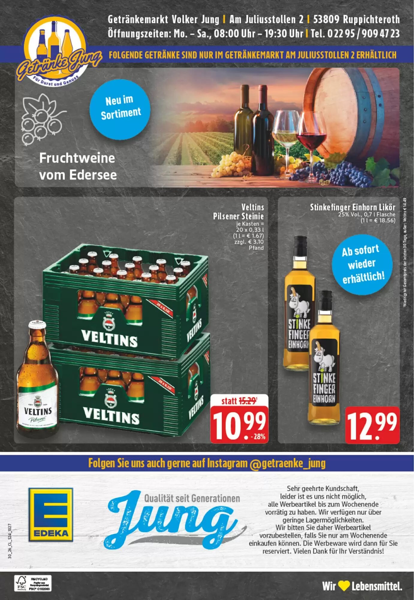 EDEKA Stralsund Prospekt (ab 20.07.2026) zum Blättern - Seite 24