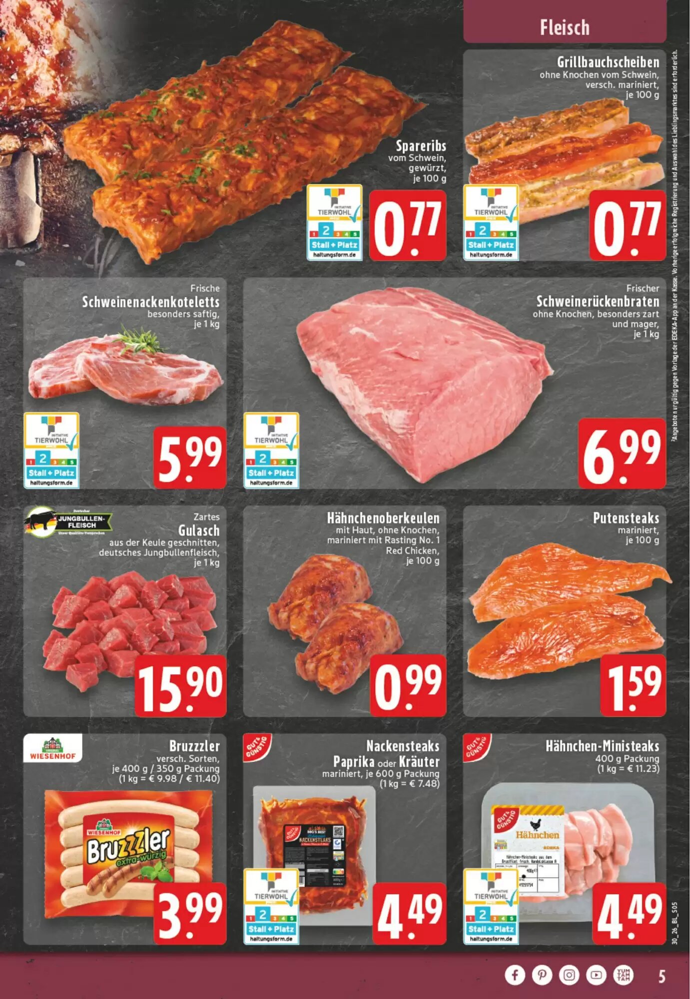 EDEKA Stralsund Prospekt (ab 20.07.2026) zum Blättern - Seite 5