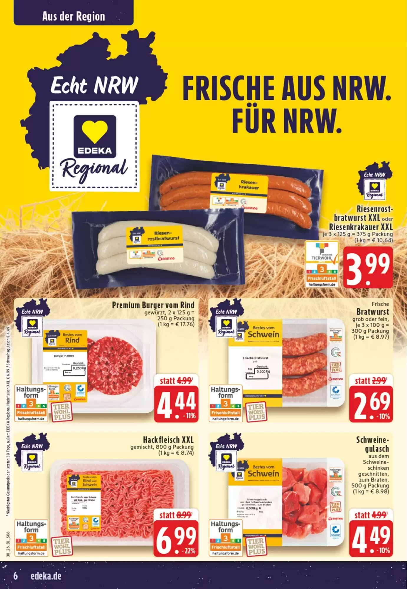 EDEKA Stralsund Prospekt (ab 20.07.2026) zum Blättern - Seite 6
