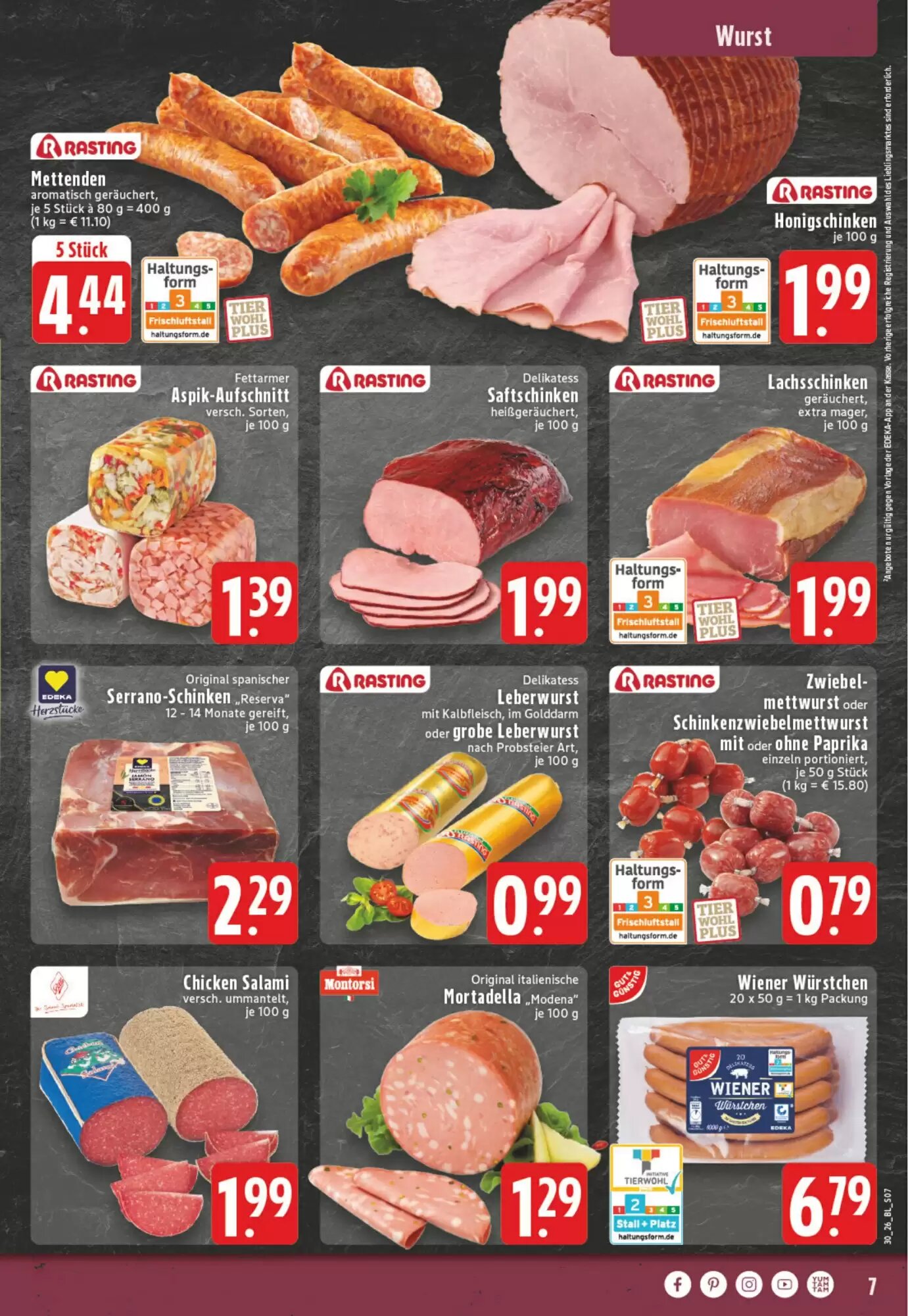 EDEKA Stralsund Prospekt (ab 20.07.2026) zum Blättern - Seite 7