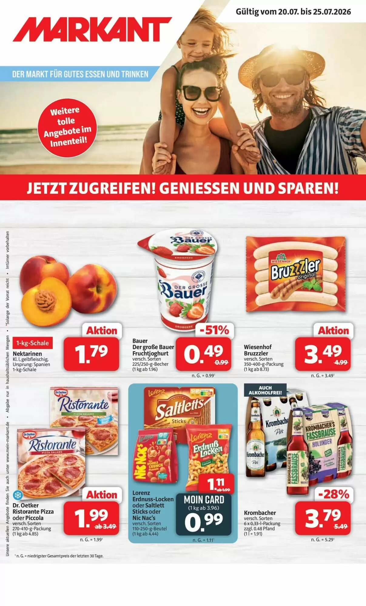 Markant Prospekt (ab 21.07.2026) zum Blättern - Seite 1