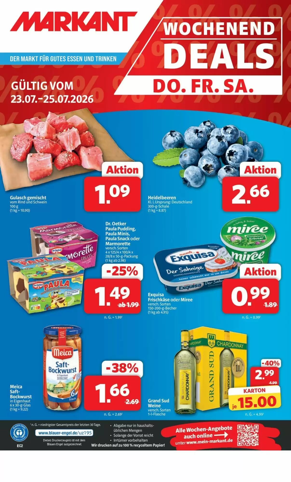 Markant Markt Prospekt (ab 21.07.2026) zum Blättern - Seite 12