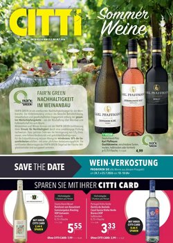 CITTI Markt Prospekt (ab 22.07.2026) zum Blättern