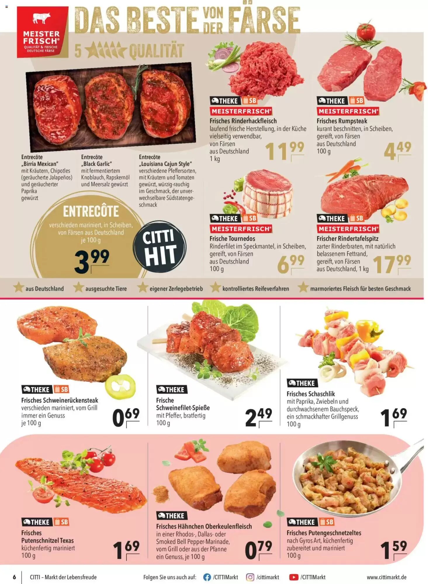 CITTI Markt Prospekt (ab 22.07.2026) zum Blättern - Seite 6