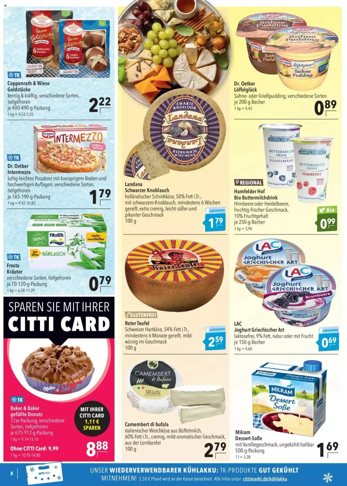 CITTI Markt Prospekt (ab 22.07.2026) zum Blättern - Seite 8