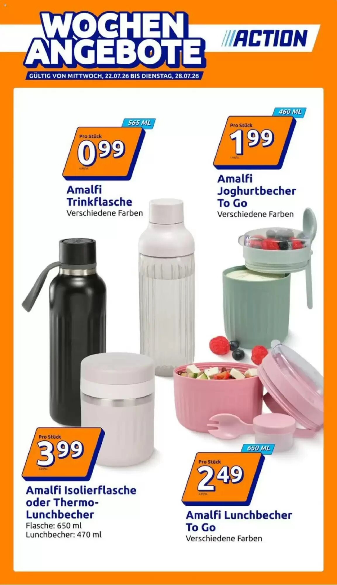 Action Prospekt (ab 22.07.2026) zum Blättern - Seite 1