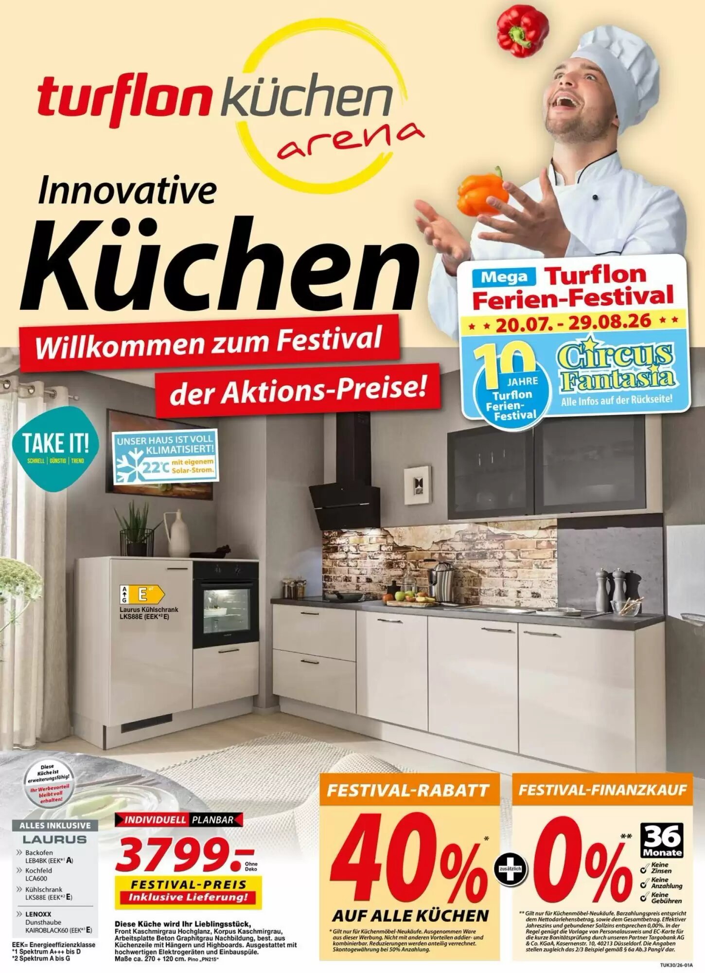 Möbel Turflon Prospekt (ab 22.07.2026) zum Blättern - Seite 1