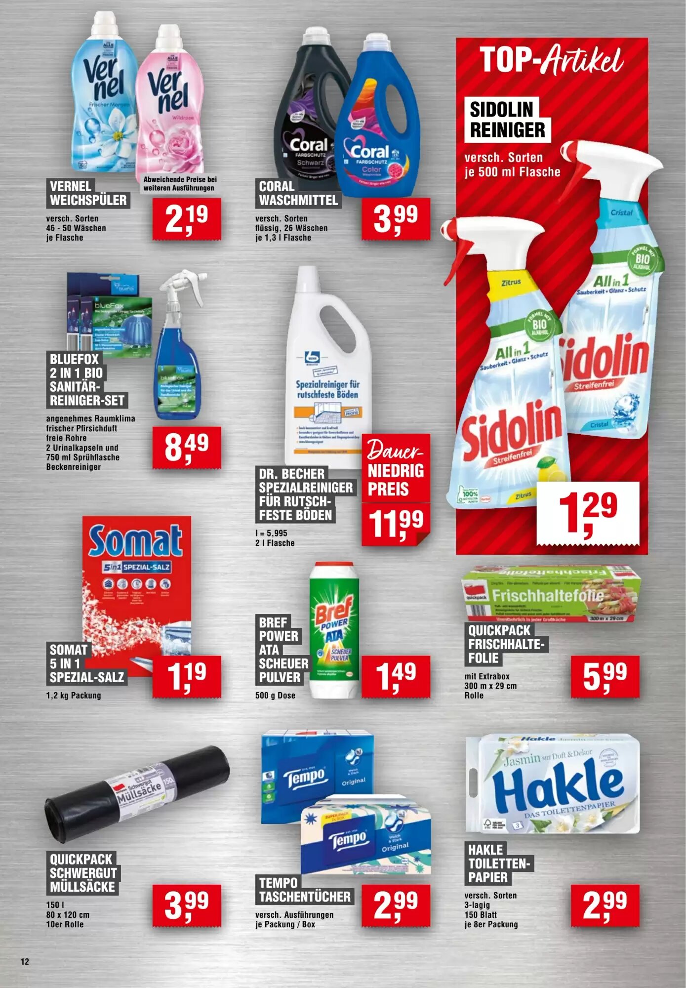 EDEKA Foodservice Prospekt (ab 23.07.2026) zum Blättern - Seite 12