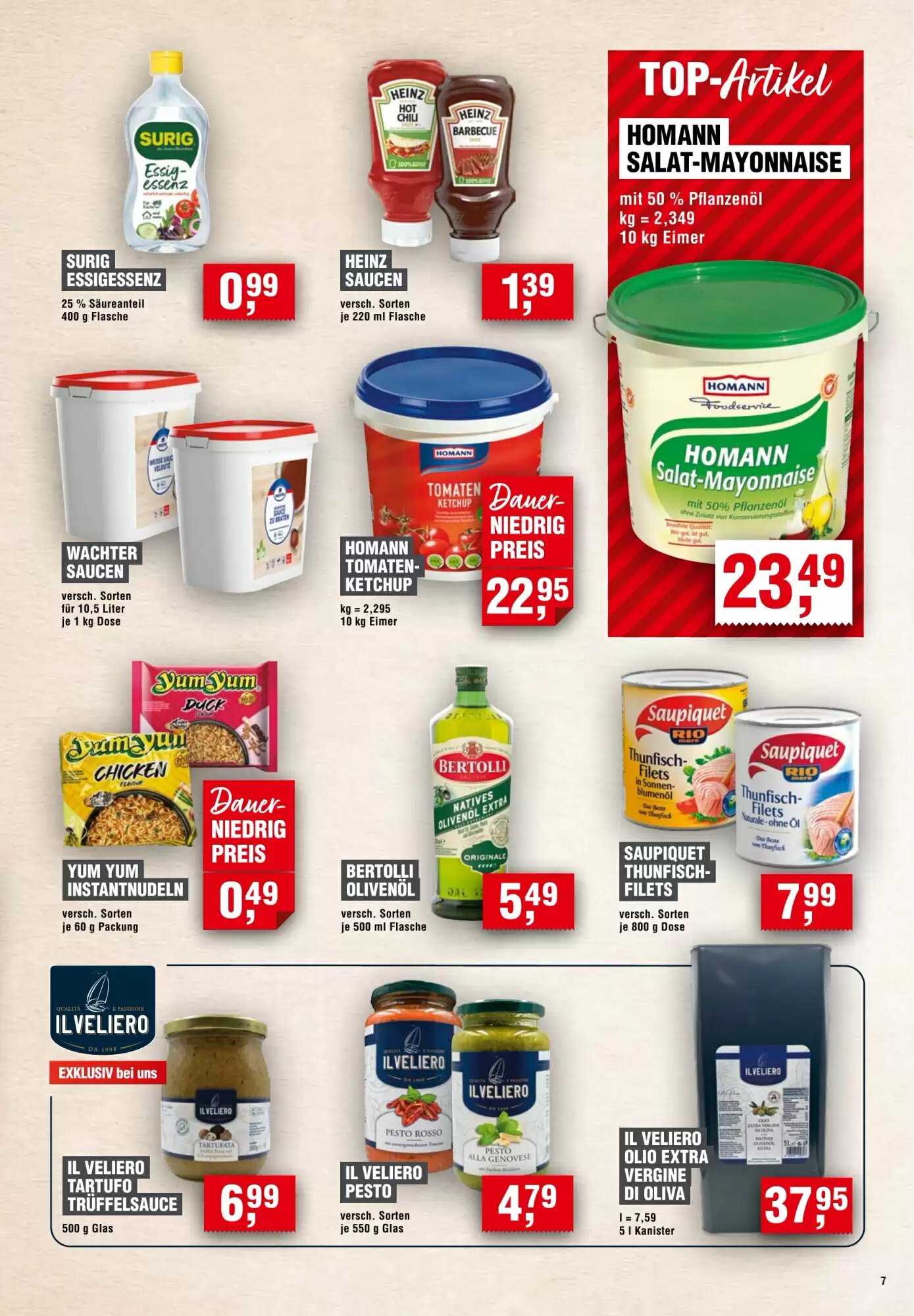 EDEKA Foodservice Prospekt (ab 23.07.2026) zum Blättern - Seite 7
