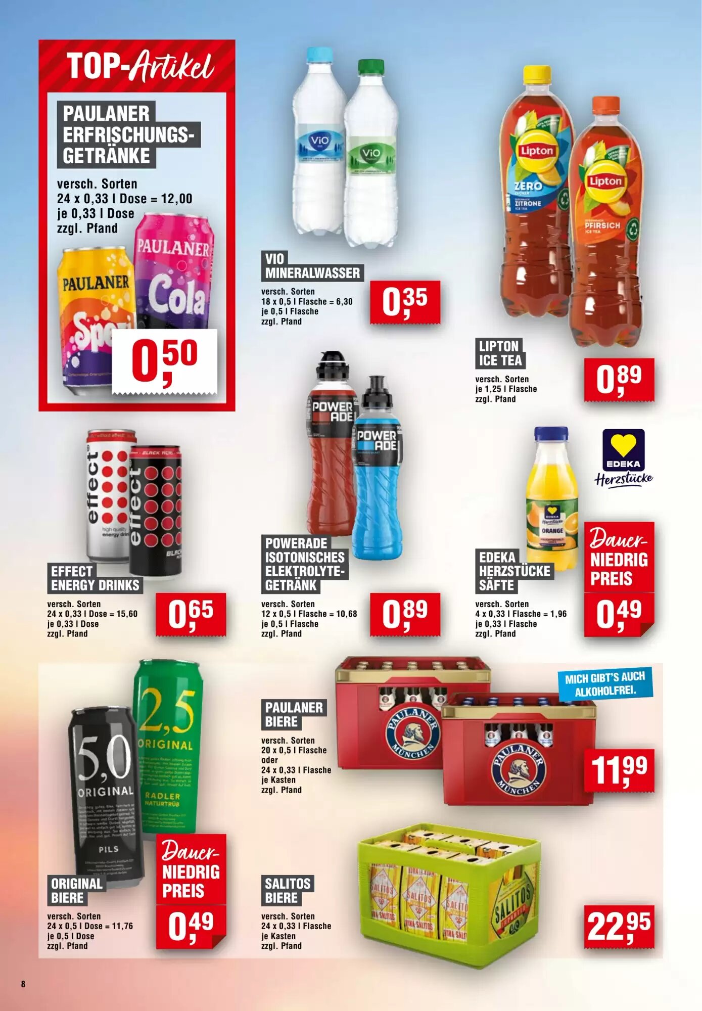 EDEKA Foodservice Prospekt (ab 23.07.2026) zum Blättern - Seite 8