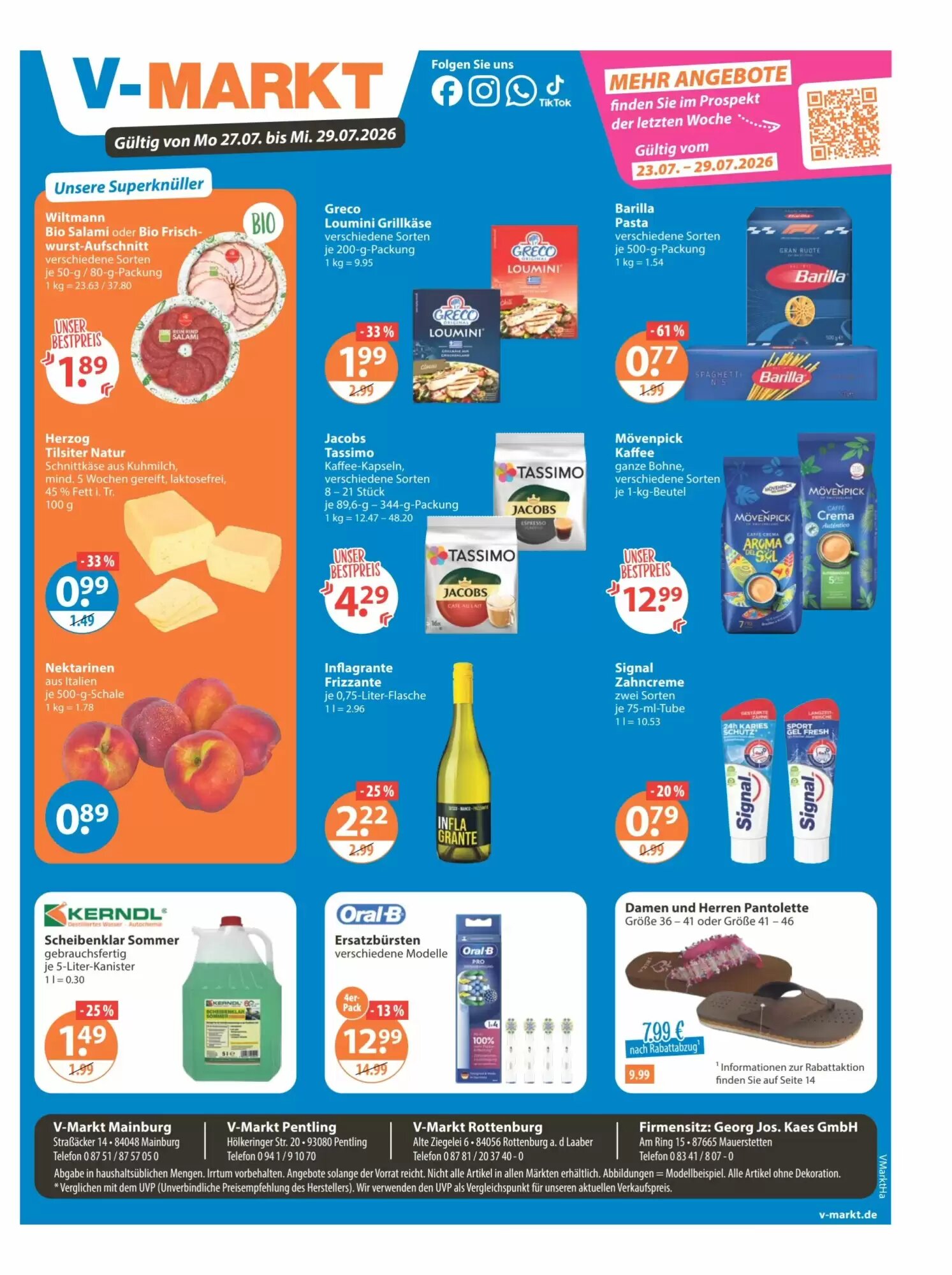 V Markt Prospekt (ab 23.07.2026) zum Blättern - Seite 19