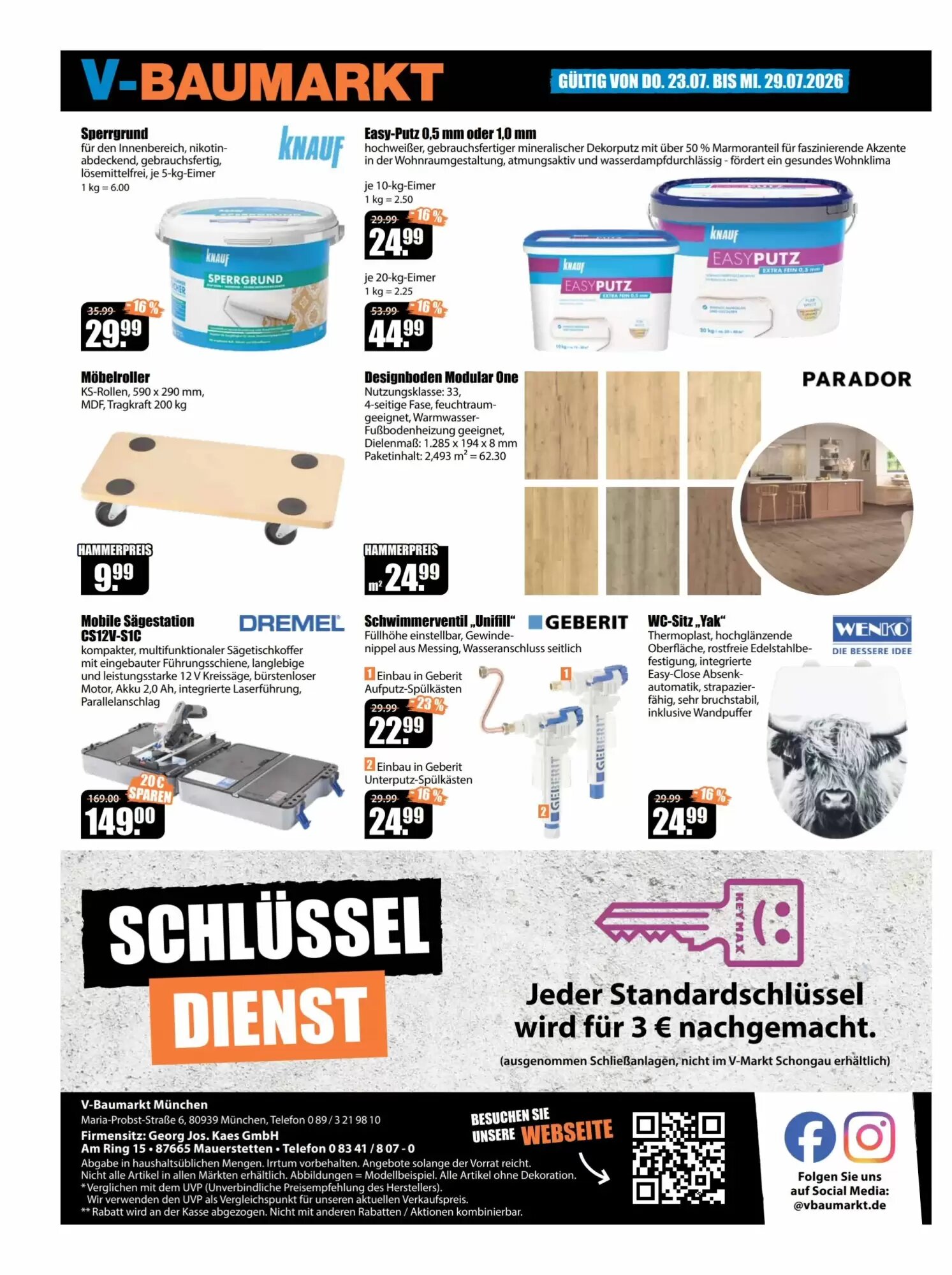 V Baumarkt Prospekt (ab 23.07.2026) zum Blättern - Seite 4
