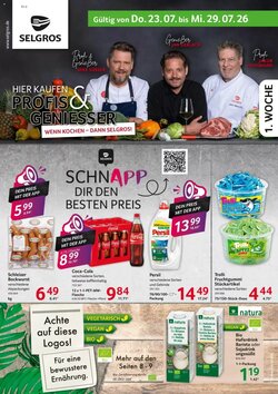 Selgros Prospekt (ab 23.07.2026) zum Blättern