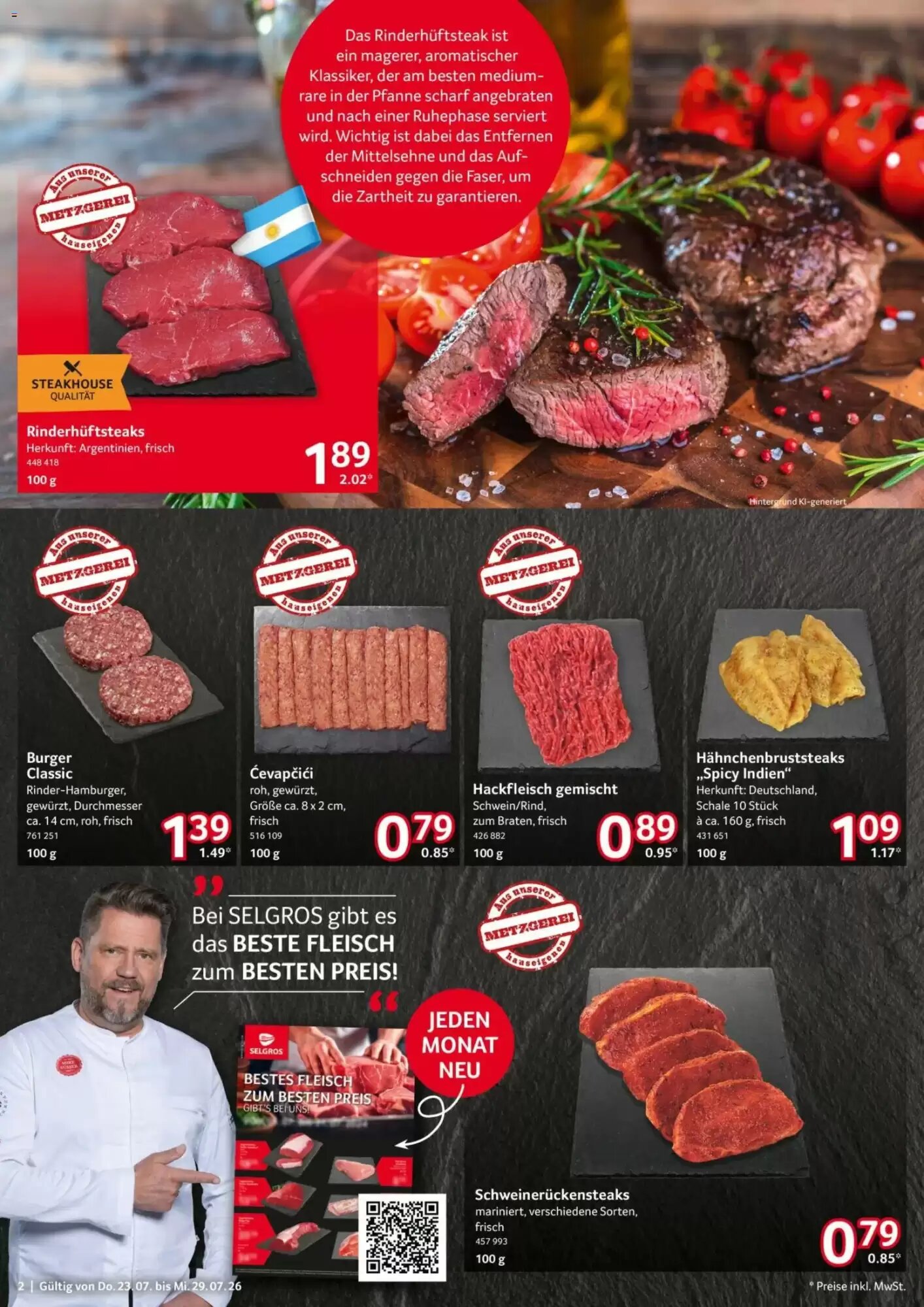 Selgros Prospekt (ab 23.07.2026) zum Blättern - Seite 2